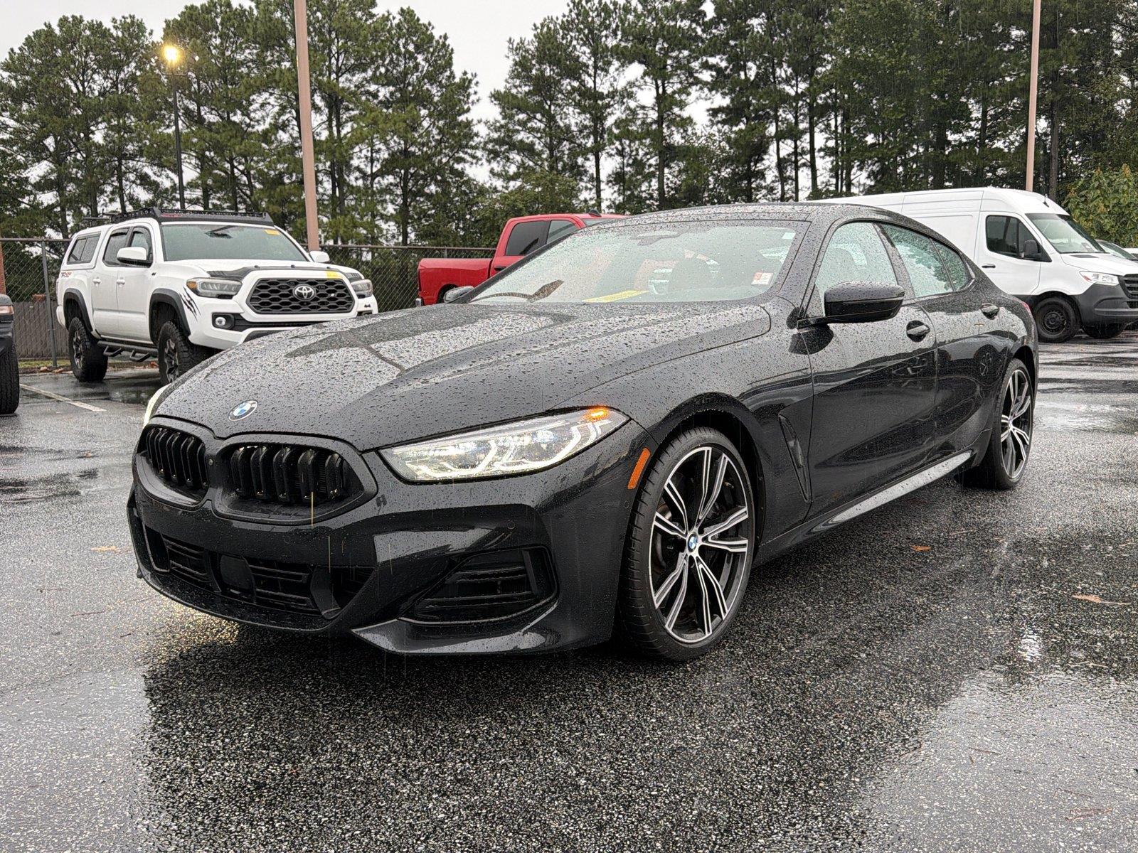 Black Sapphire Metallic 2024 BMW 8 Series Coupe Rear-Wheel Drive Automatic