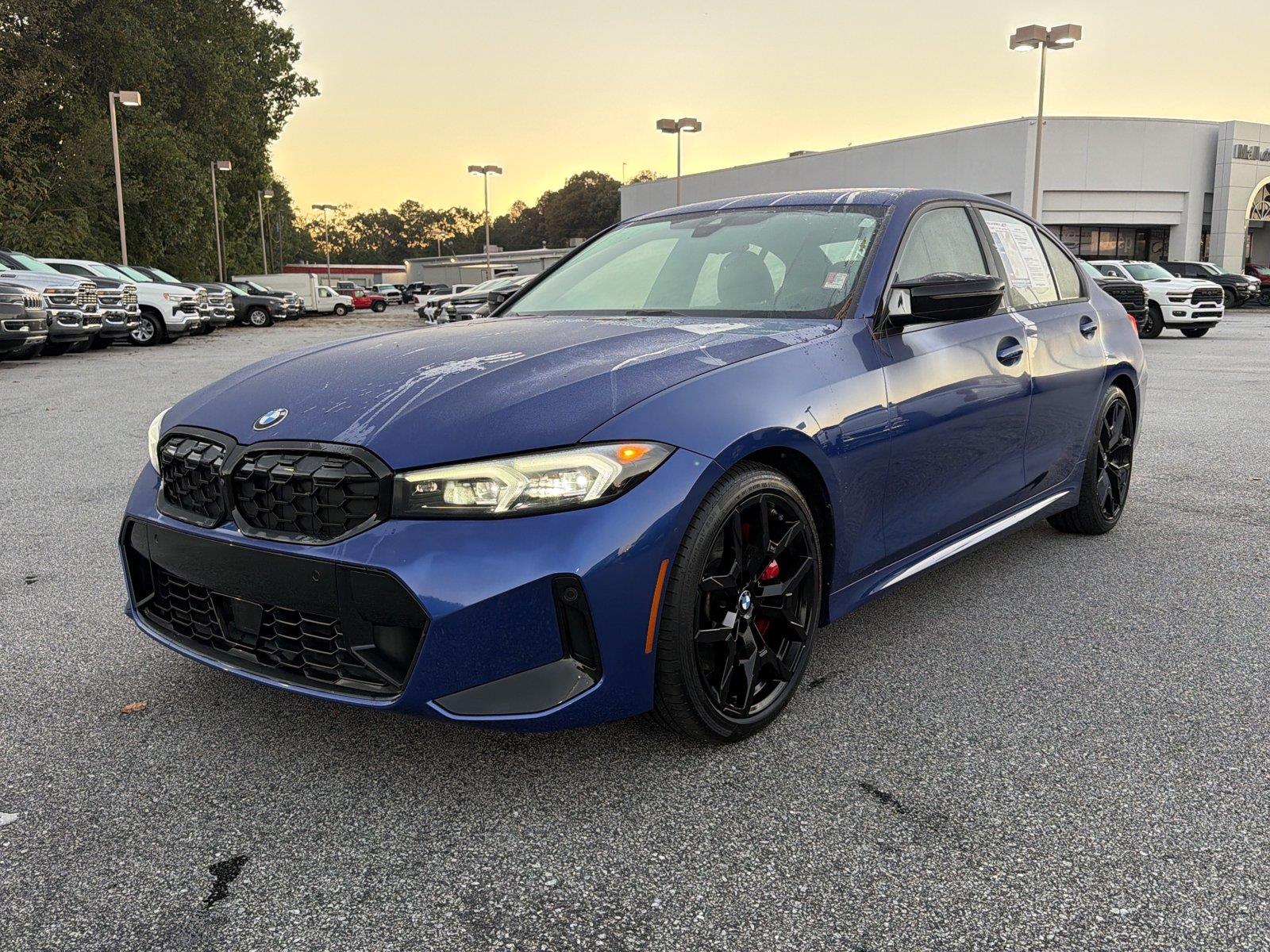 Portimao Blue Metallic 2025 BMW 3 Series Sedan All-Wheel Drive Automatic