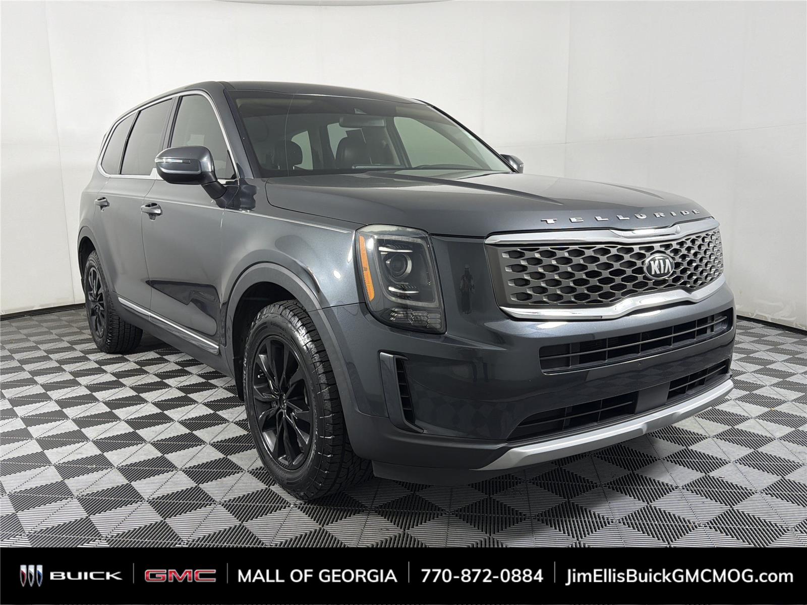 Gravity Gray 2021 Kia Telluride SUV / Crossover Front-Wheel Drive 8-Speed Automatic