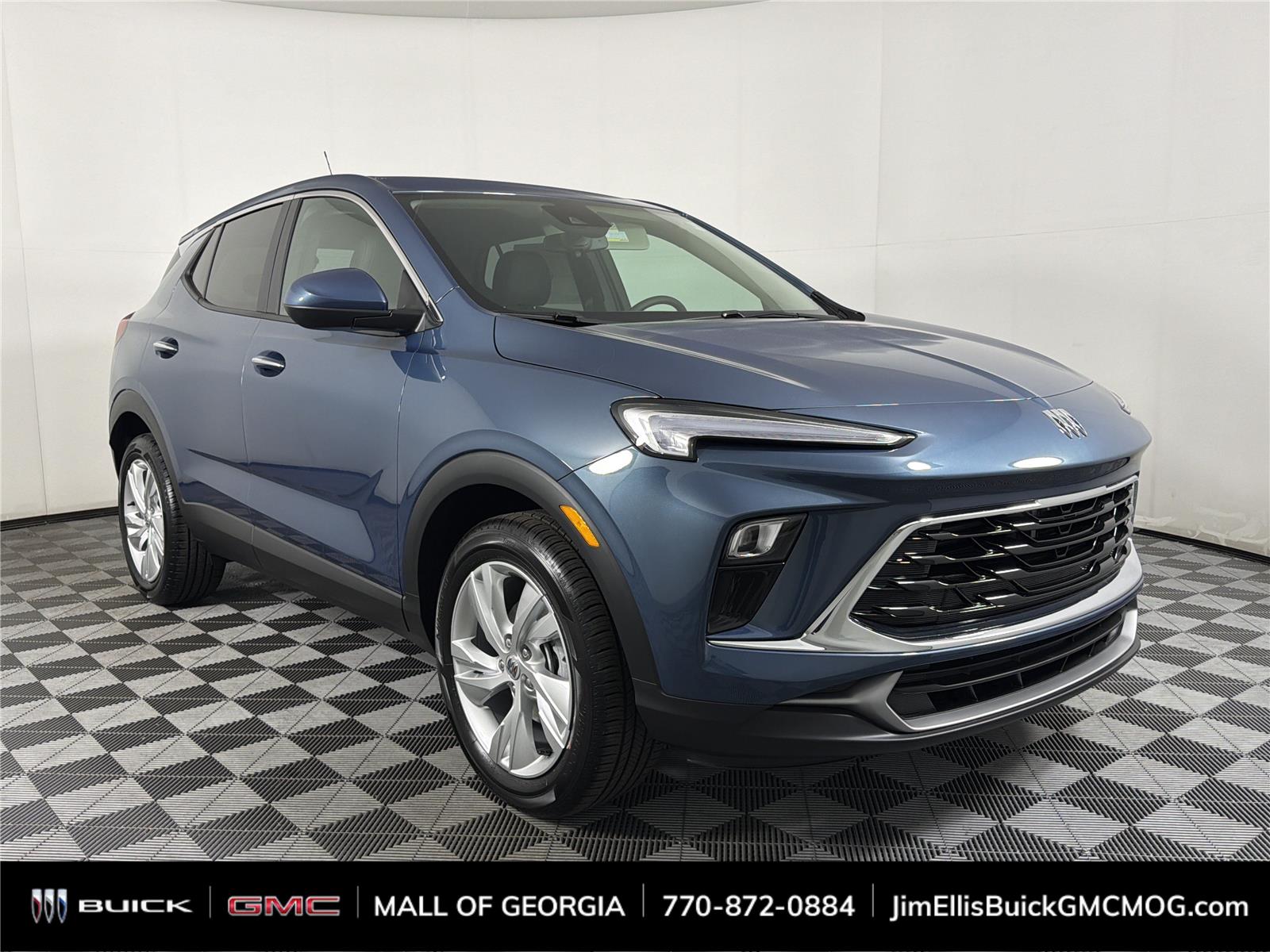 Ocean Blue Metallic 2026 Buick Encore GX SUV / Crossover Front-Wheel Drive Continuously Variable Transmission