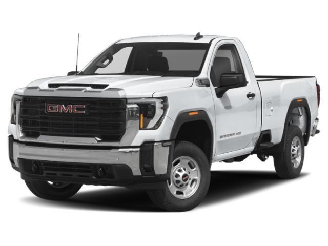 Summit White 2024 GMC Sierra 2500HD Pickup Truck Four-Wheel Drive Automatic