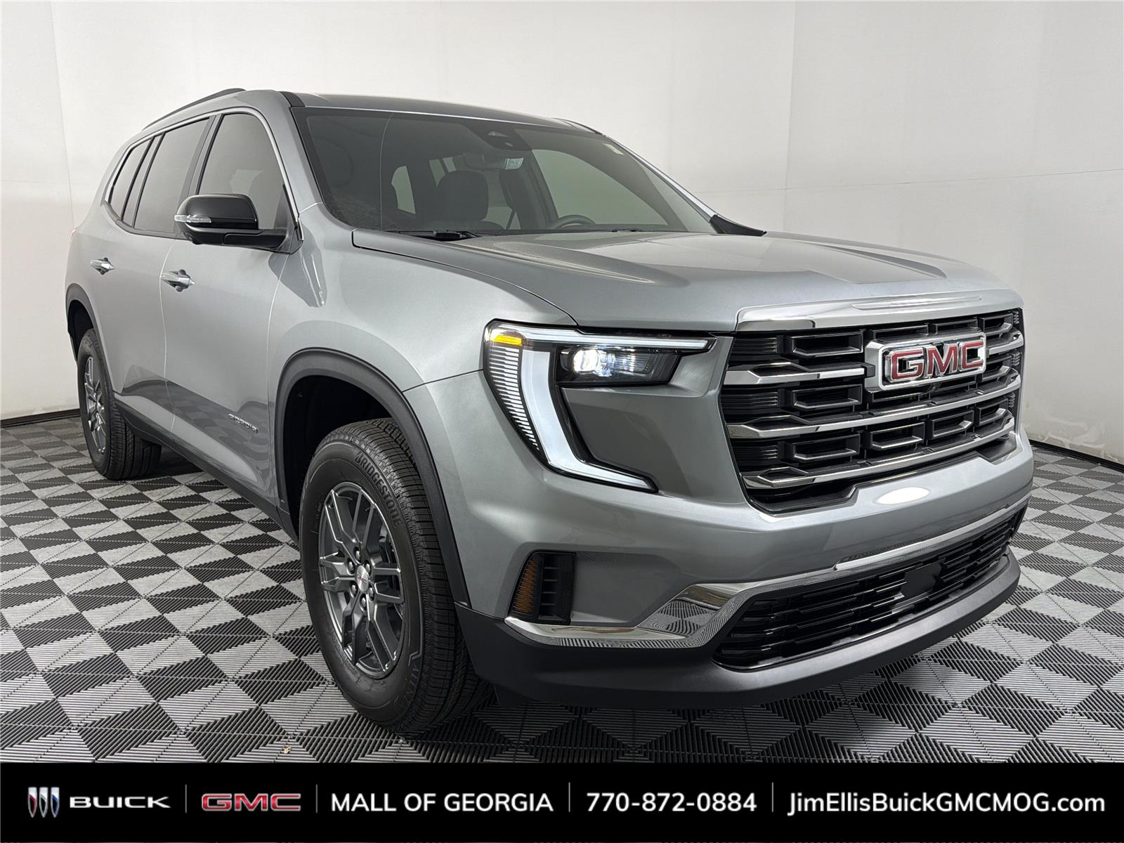 Sterling Metallic 2026 GMC Acadia SUV / Crossover Front-Wheel Drive 8-Speed Automatic