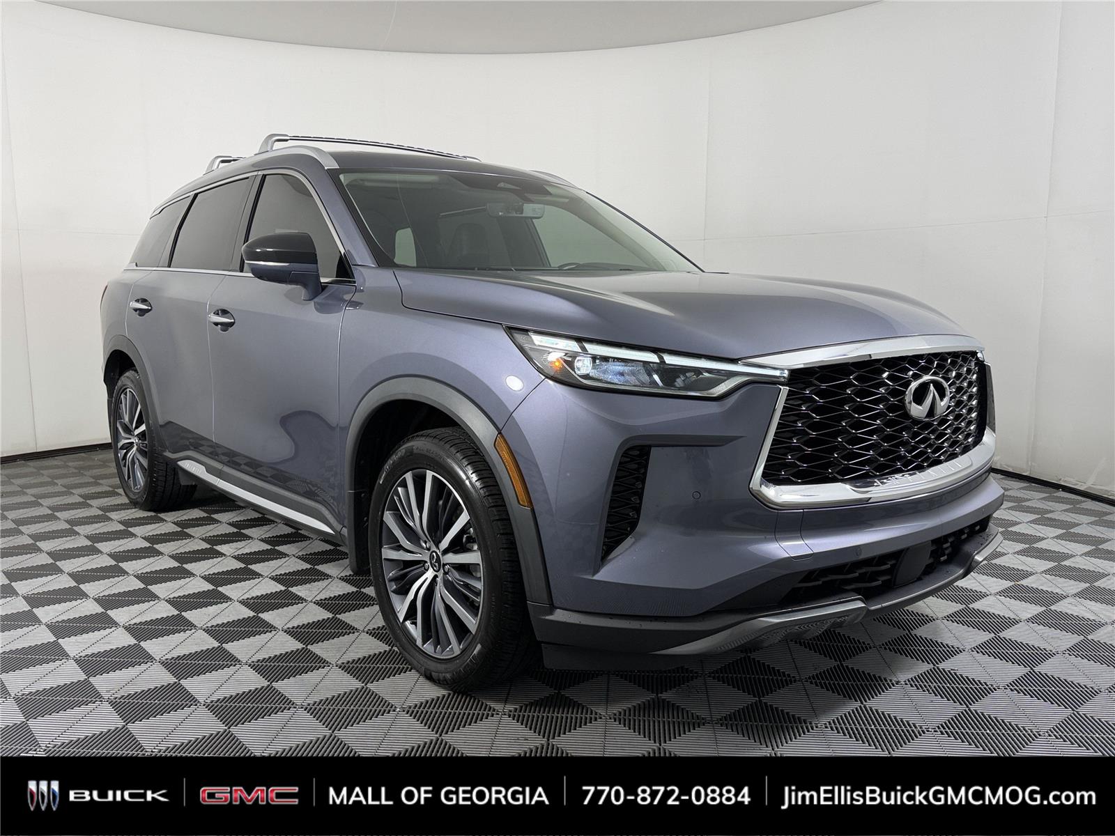 Moonbow Blue 2023 INFINITI QX60 SUV / Crossover All-Wheel Drive 9-Speed Automatic