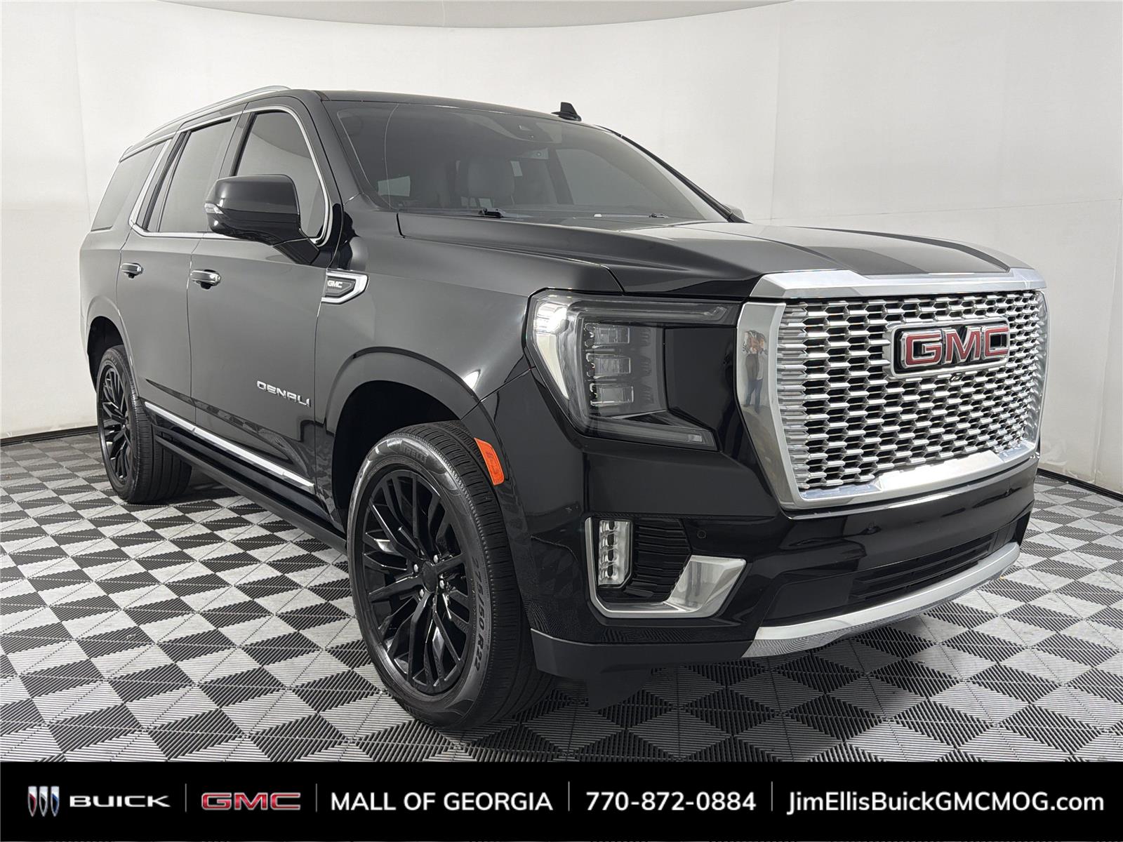 Onyx Black 2023 GMC Yukon SUV / Crossover Four-Wheel Drive Automatic