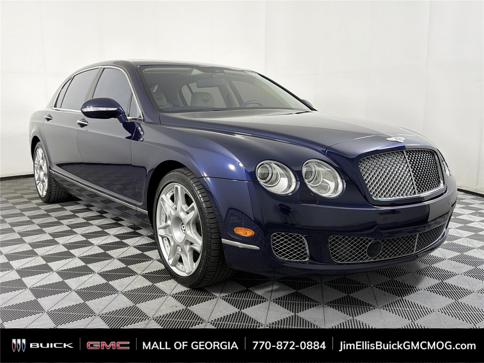 Aegean Blue Metallic 2013 Bentley Continental Flying Spur Sedan All-Wheel Drive 6-Speed Automatic