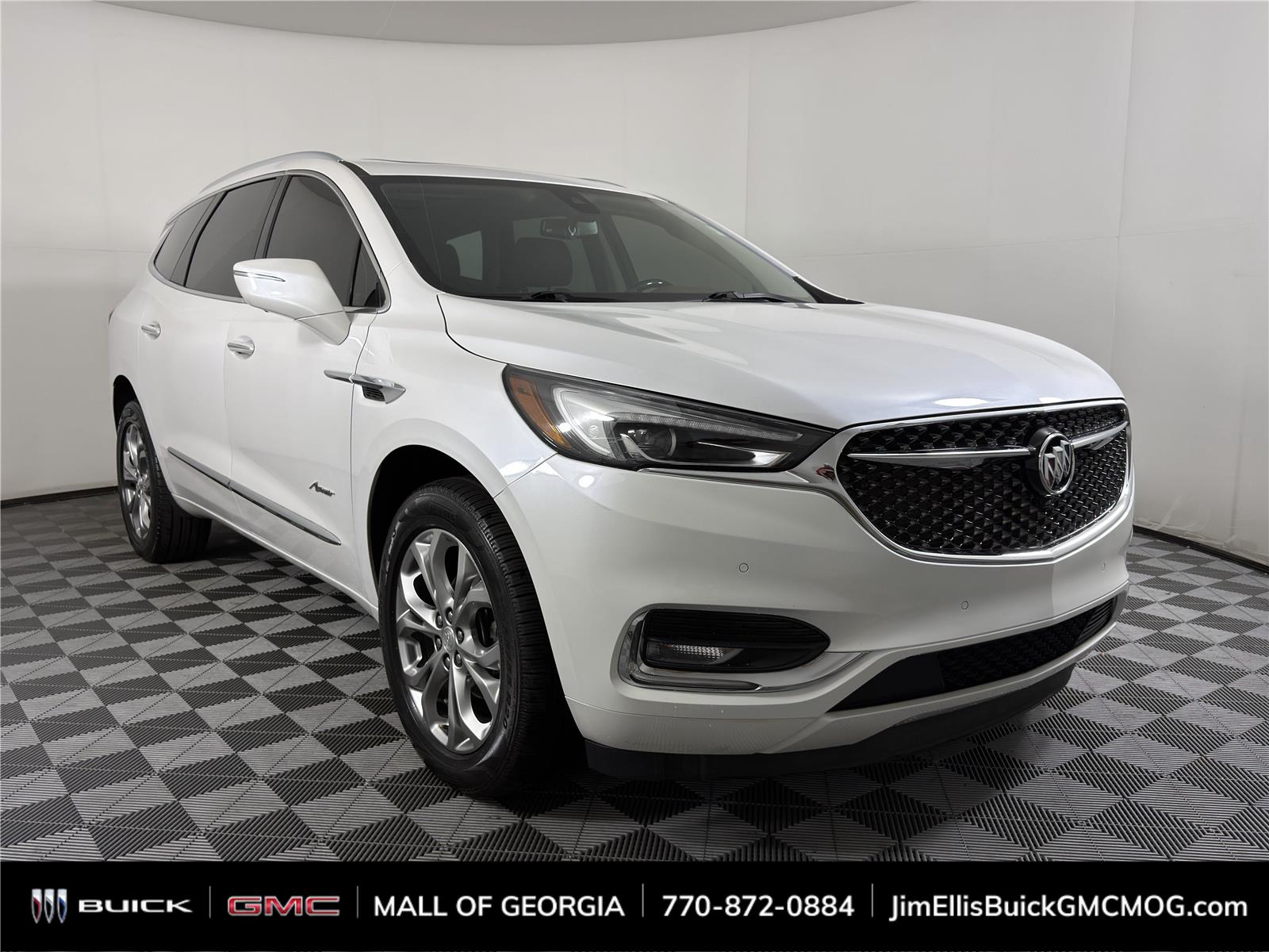 White Frost Tricoat 2021 Buick Enclave SUV / Crossover Front-Wheel Drive 9-Speed Automatic