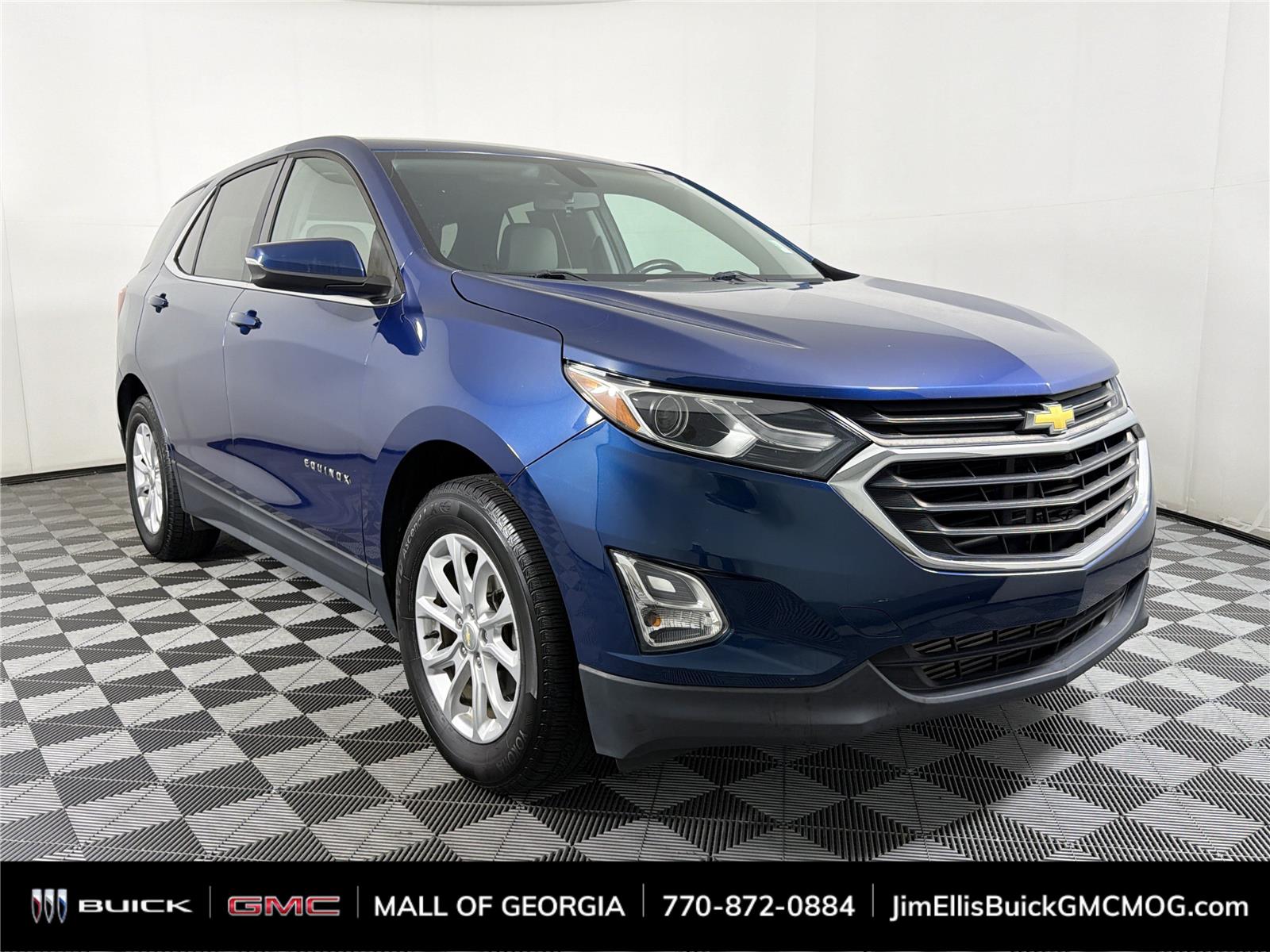 Storm Blue Metallic 2019 Chevrolet Equinox SUV / Crossover Front-Wheel Drive 6-Speed Automatic Overdrive