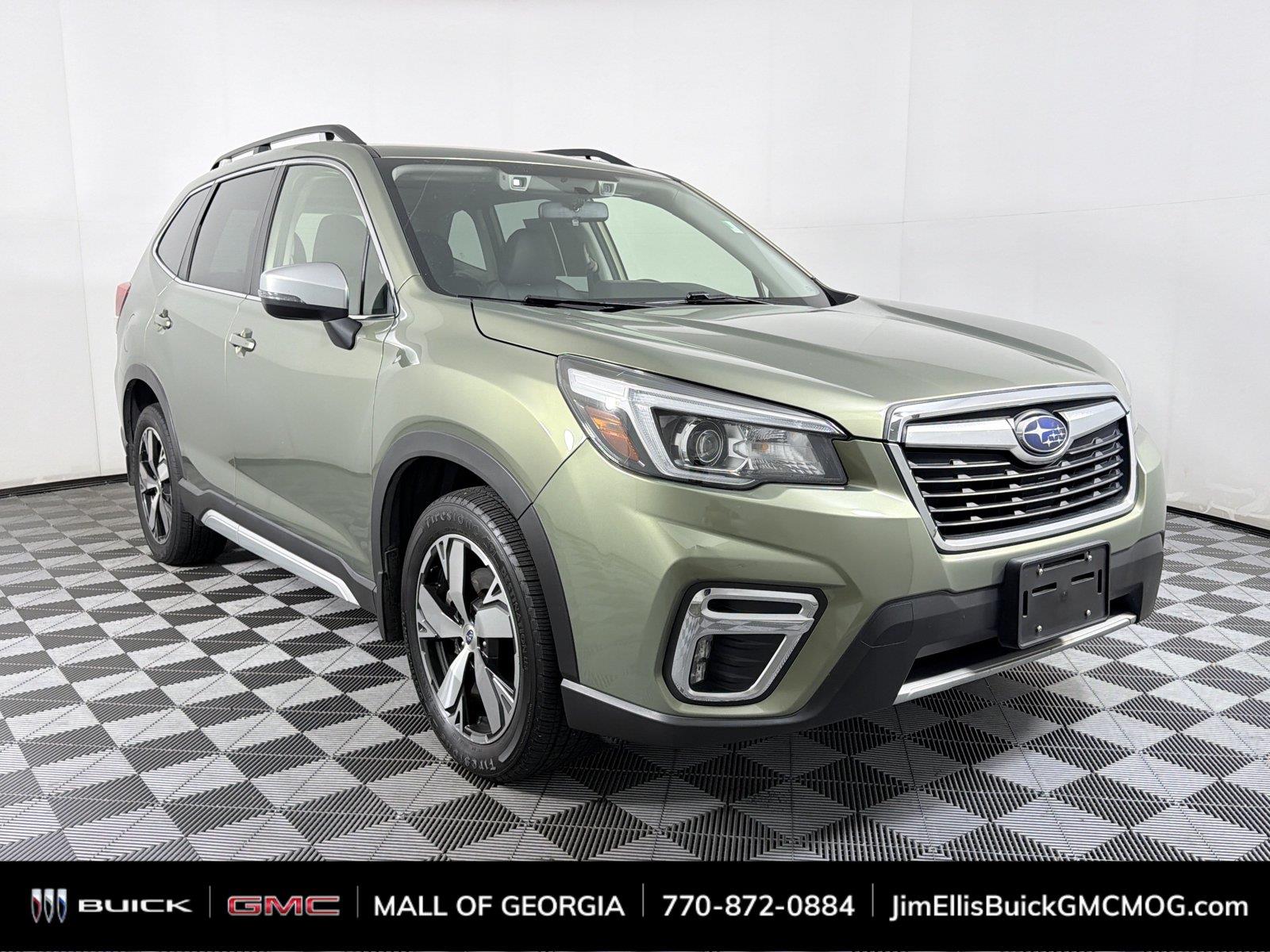 Jasper Green Metallic 2020 Subaru Forester SUV / Crossover All-Wheel Drive Continuously Variable Transmission