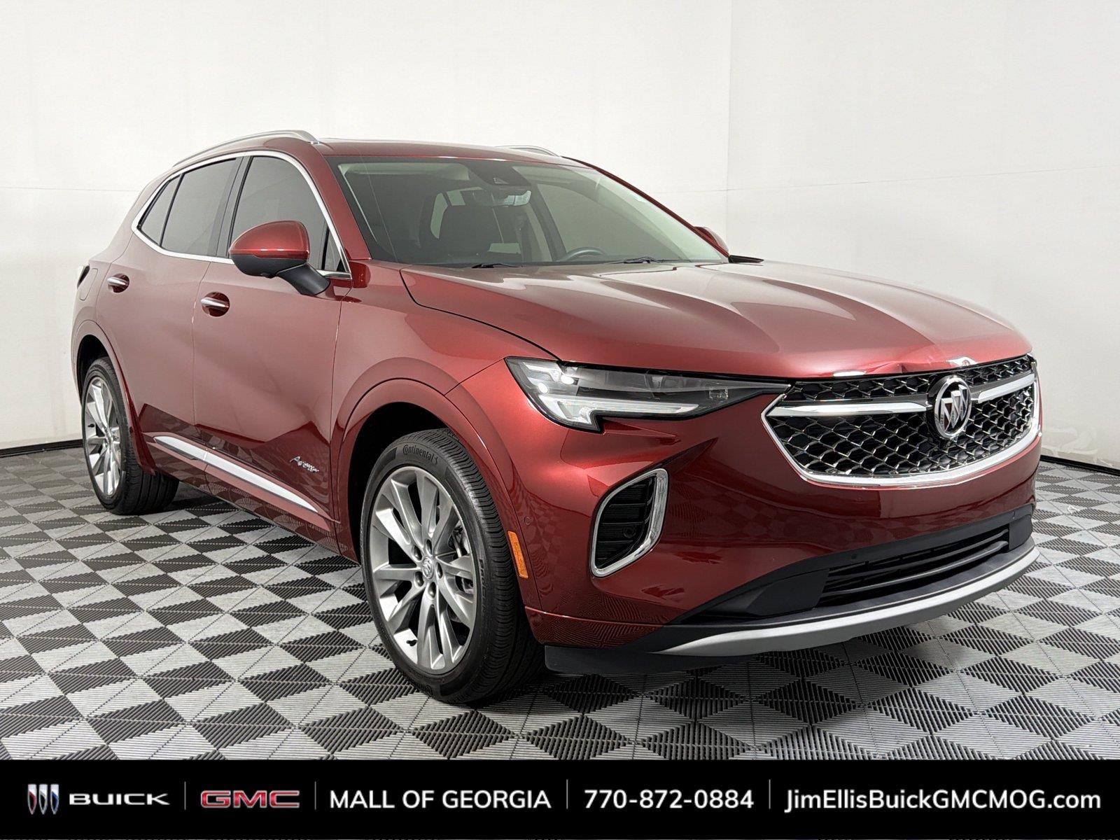 Cinnabar Metallic 2023 Buick Envision SUV / Crossover Front-Wheel Drive 9-Speed Automatic