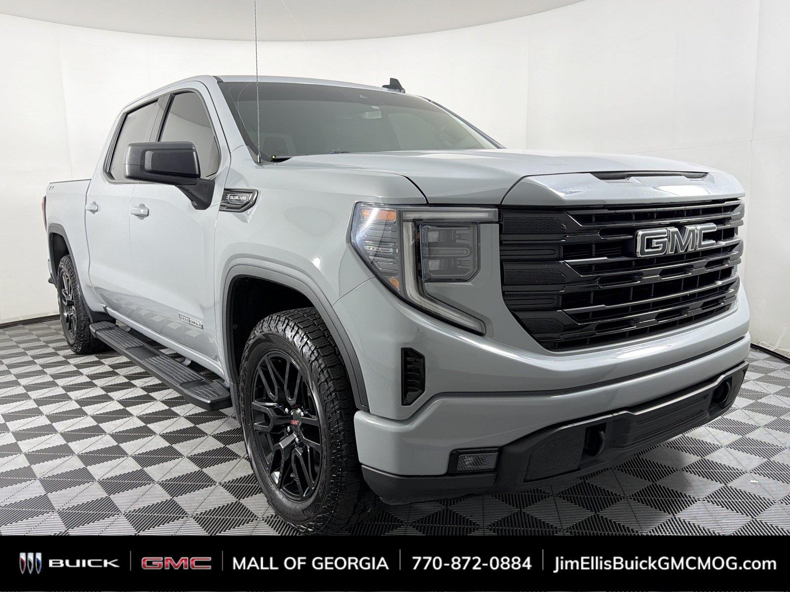 Thunderstorm Gray 2024 GMC Sierra 1500 Pickup Truck Four-Wheel Drive Automatic