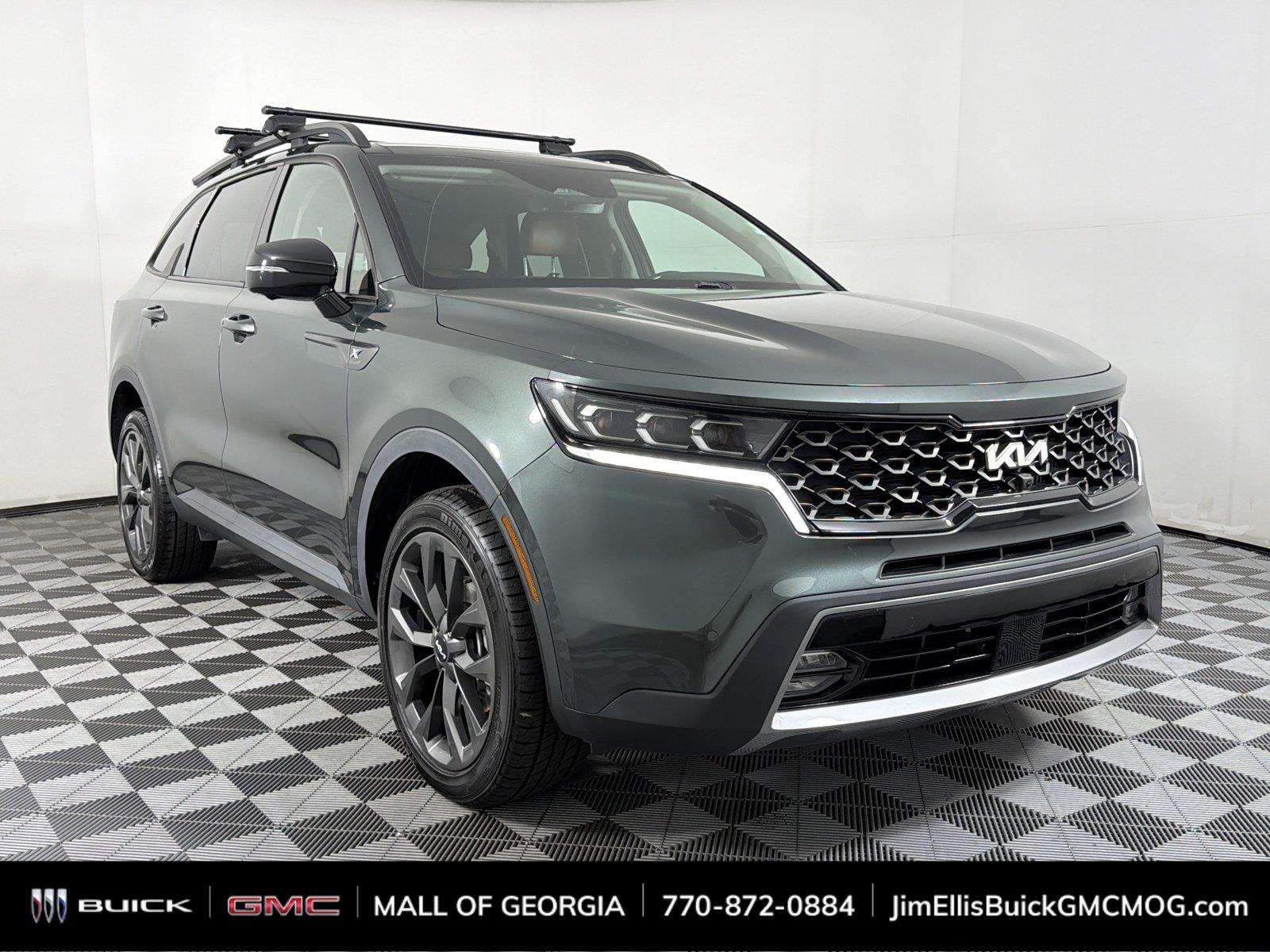Aruba Green 2022 Kia Sorento SUV / Crossover All-Wheel Drive 8-Speed Automatic