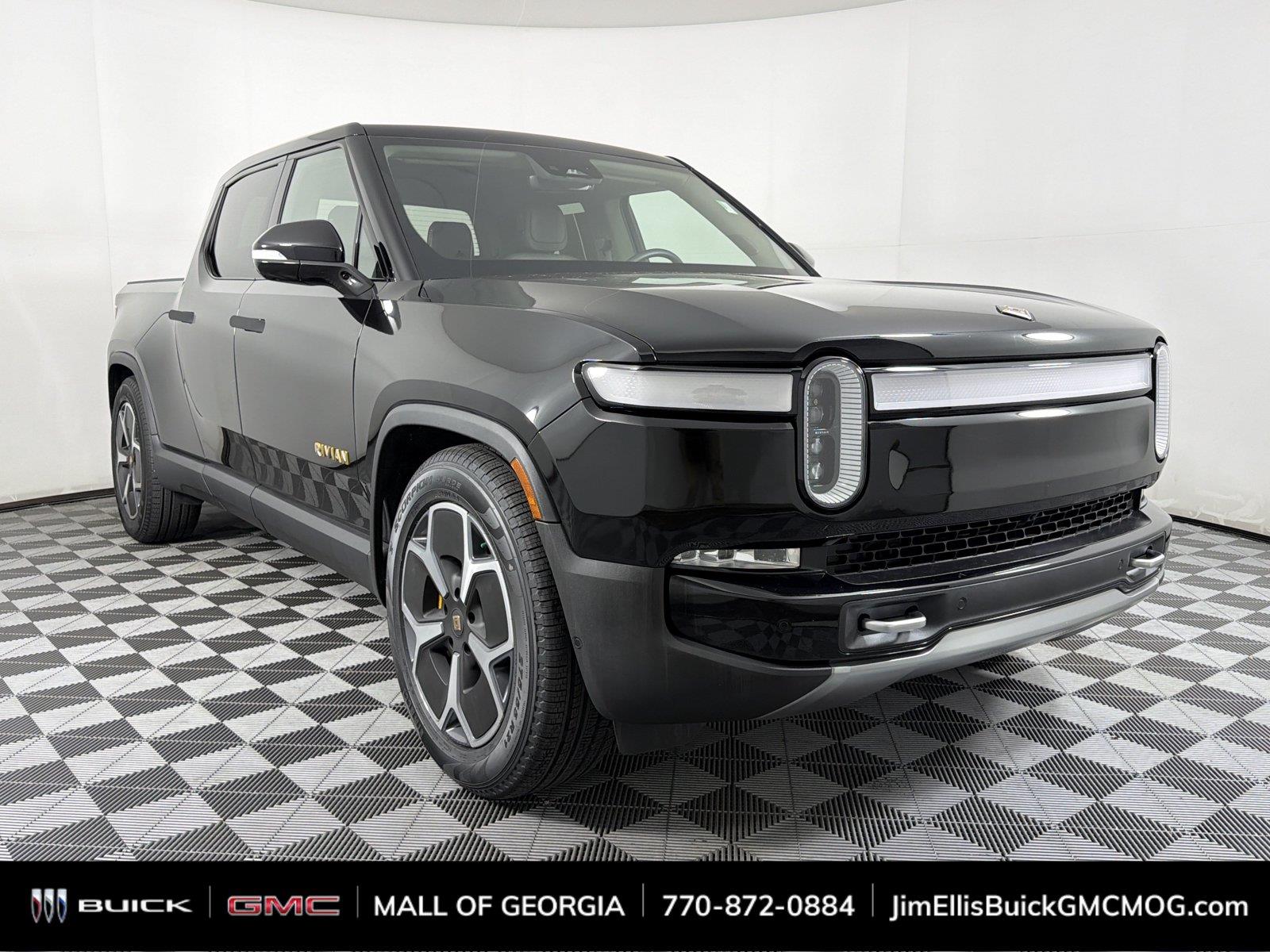Midnight 2022 Rivian R1T Pickup Truck All-Wheel Drive 1-Speed Automatic