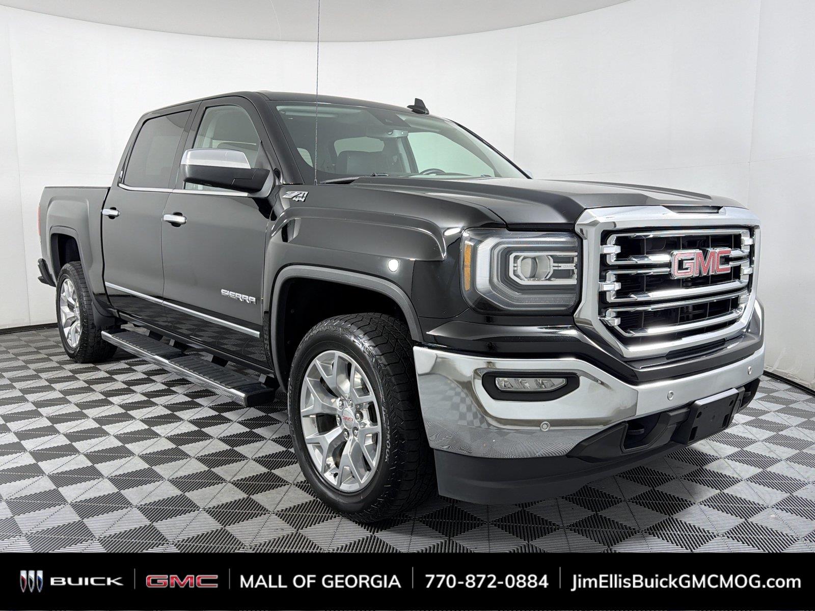 Onyx Black 2017 GMC Sierra 1500 Pickup Truck Four-Wheel Drive 8-Speed Automatic