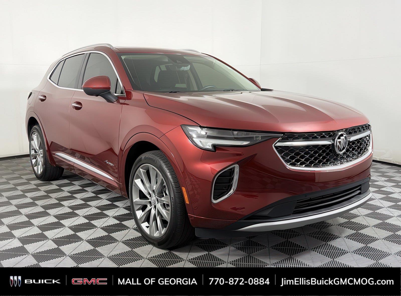 Cinnabar Metallic 2023 Buick Envision SUV / Crossover Front-Wheel Drive 9-Speed Automatic
