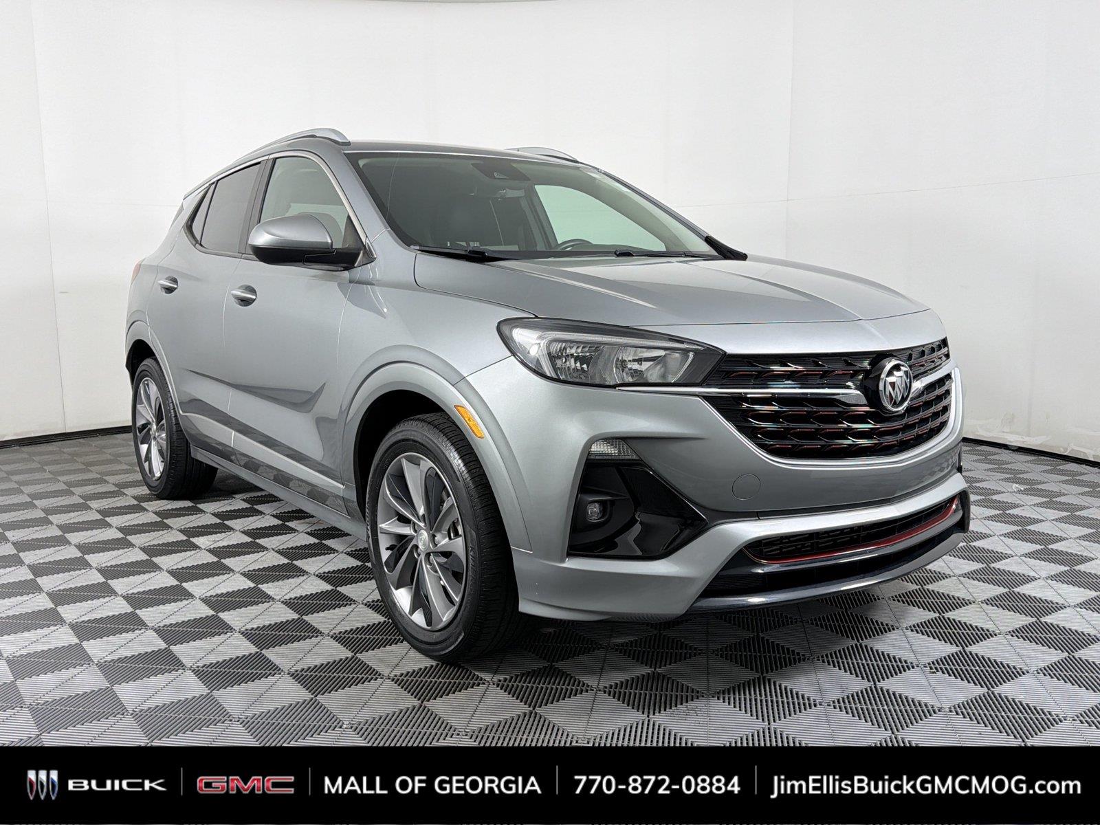 Moonstone Gray Metallic 2023 Buick Encore GX SUV / Crossover Front-Wheel Drive Continuously Variable Transmission