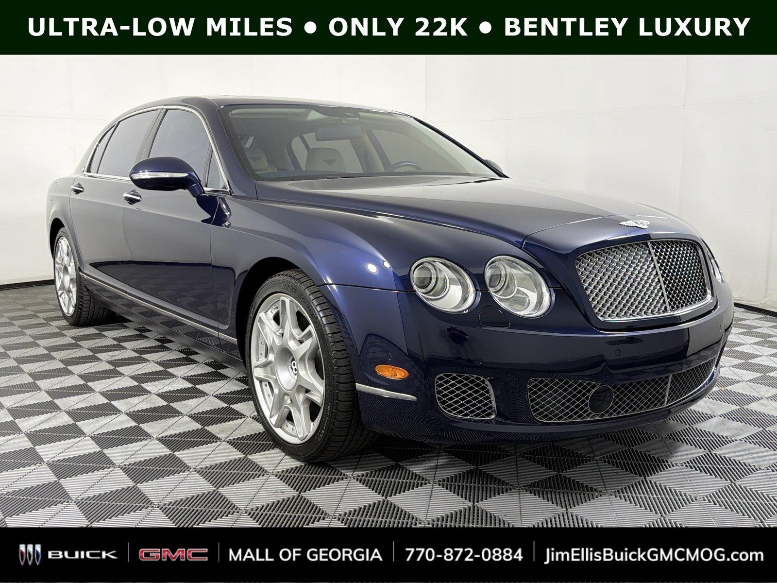 Blue Crystal Metallic 2013 Bentley Continental Flying Spur Sedan All-Wheel Drive Automatic