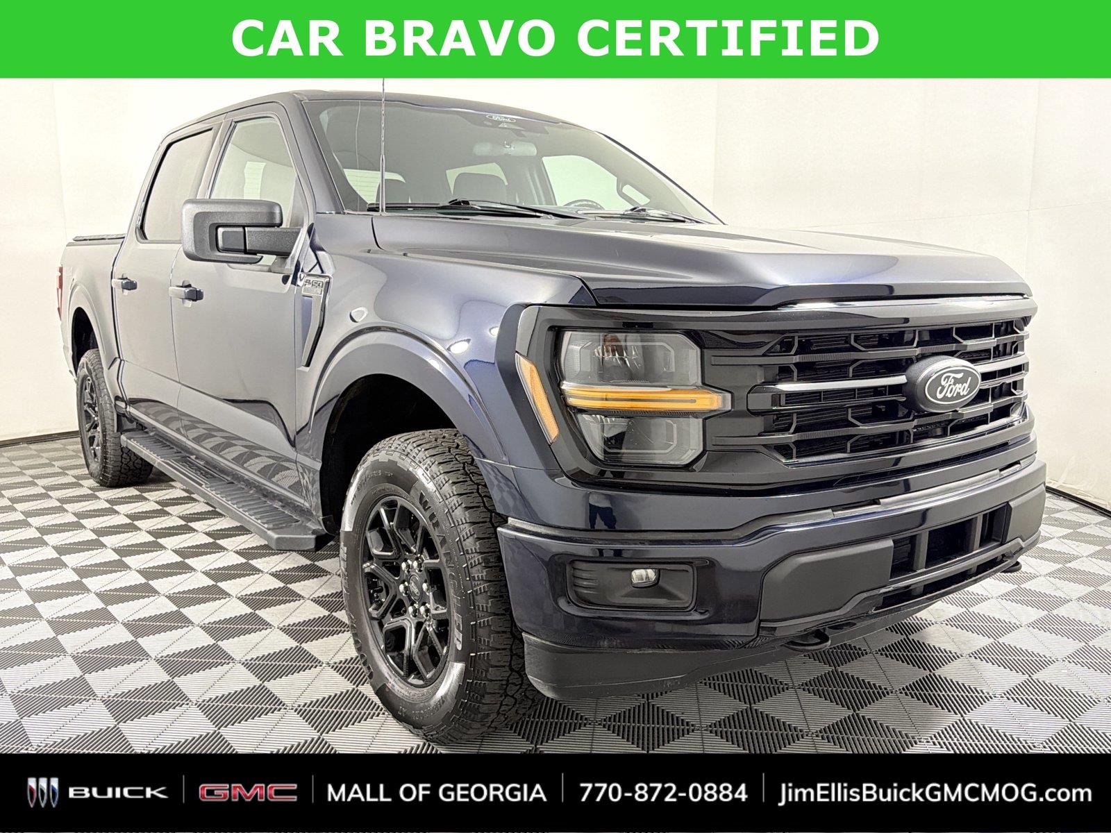 Antimatter Blue 2025 Ford F-150 Pickup Truck Four-Wheel Drive Automatic