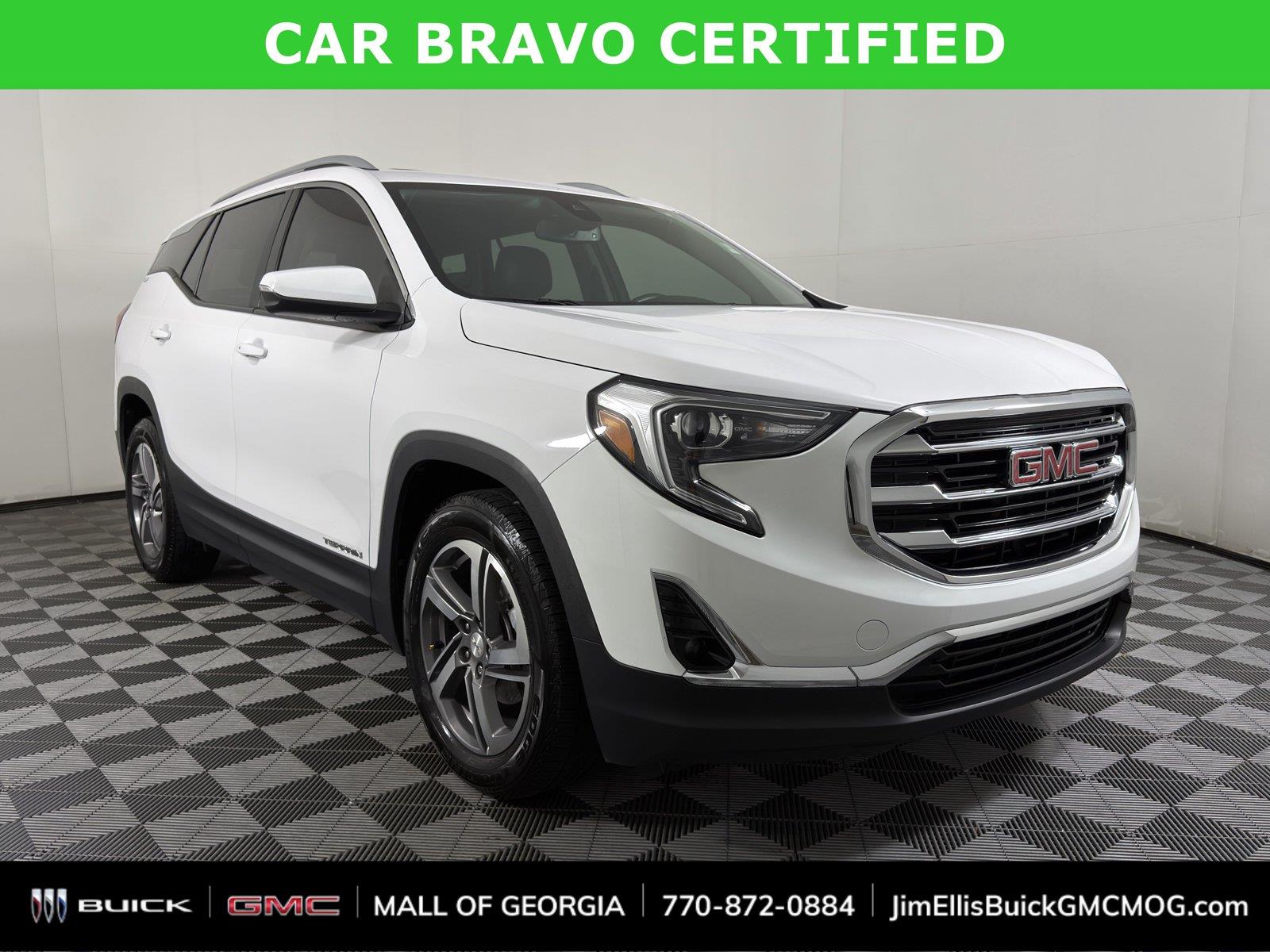 Summit White 2021 GMC Terrain SUV / Crossover Front-Wheel Drive 9-Speed Automatic Overdrive