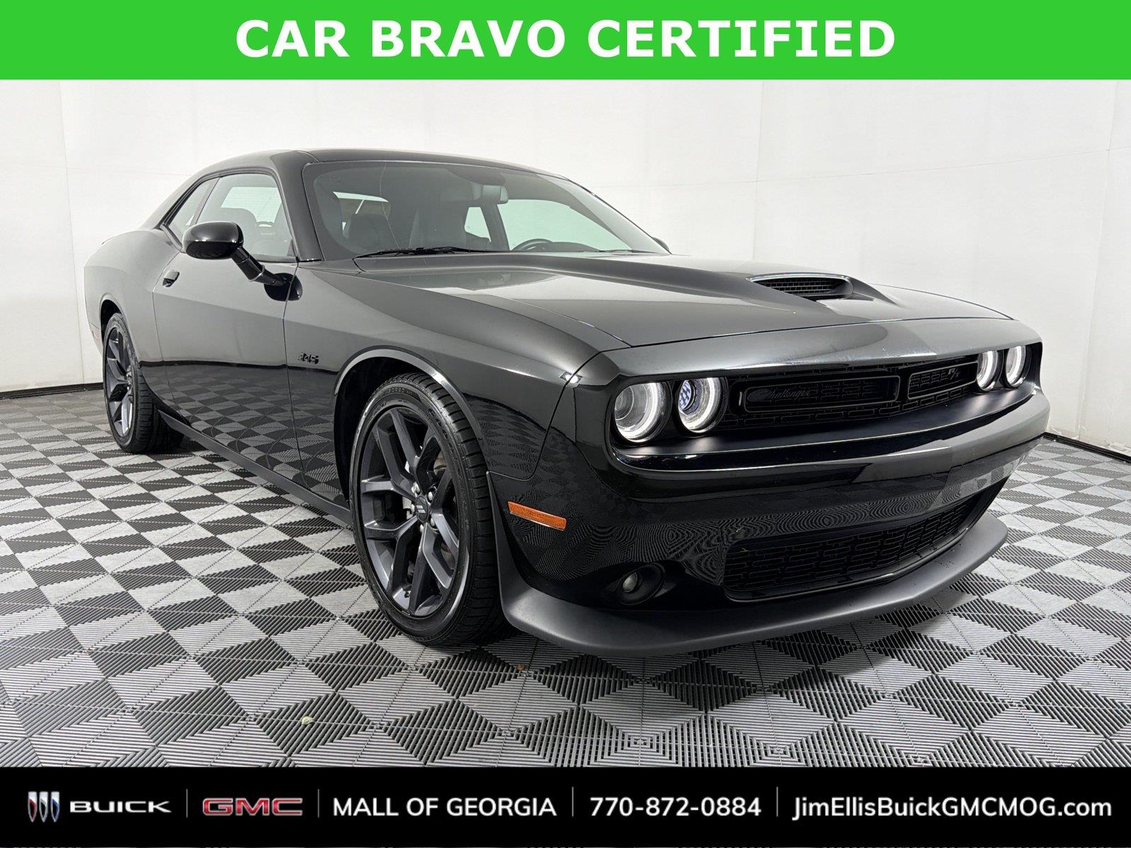 Pitch Black Clearcoat 2023 Dodge Challenger Coupe Rear-Wheel Drive 8-Speed Automatic
