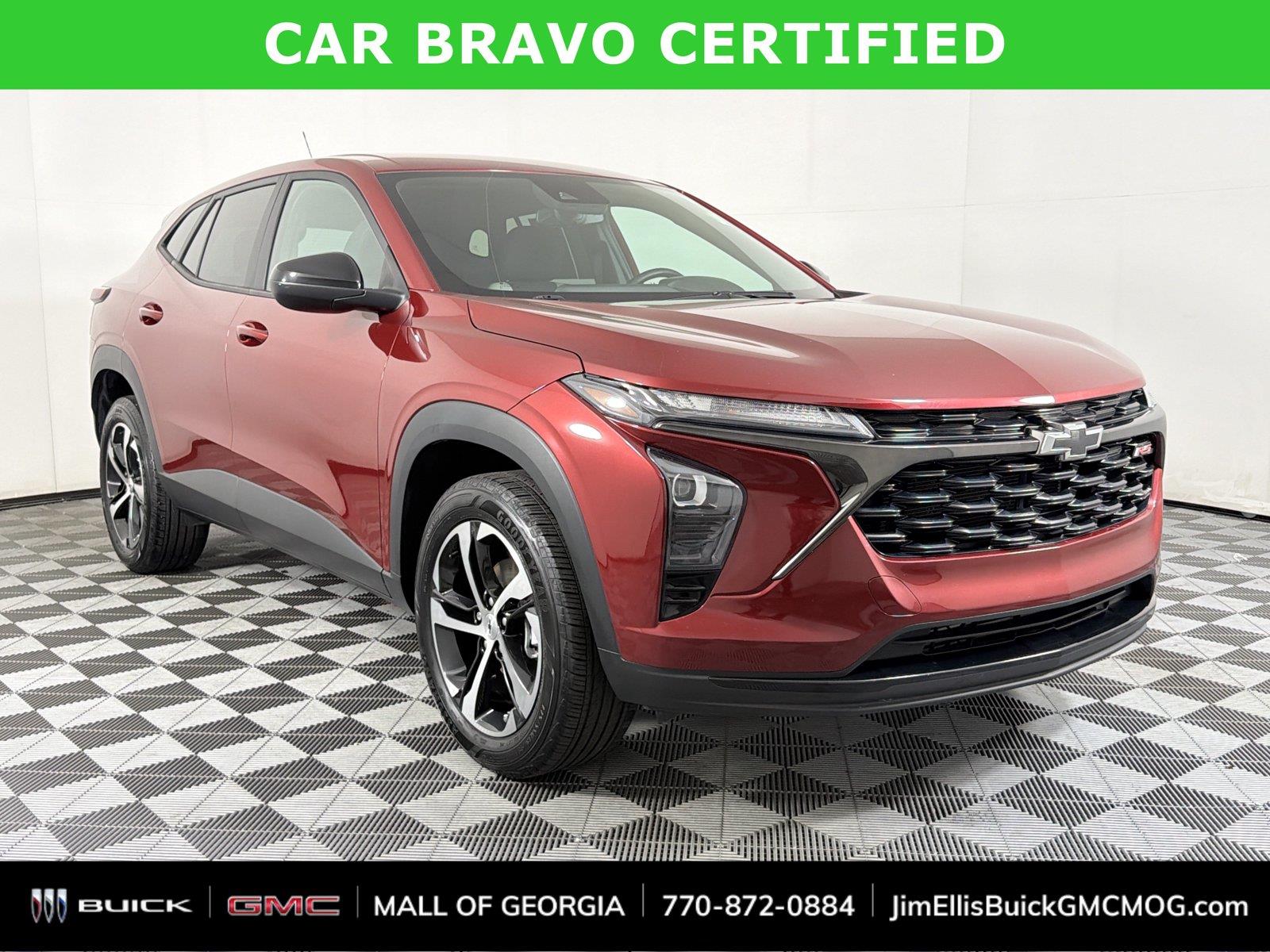 Red (Crimson Metallic) 2024 Chevrolet Trax SUV / Crossover Front-Wheel Drive 6-Speed Automatic