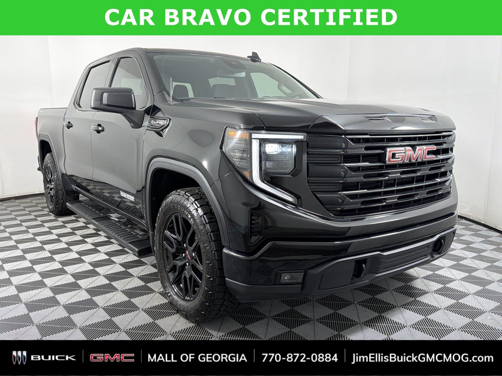 Onyx Black 2024 GMC Sierra 1500 Pickup Truck Four-Wheel Drive Automatic