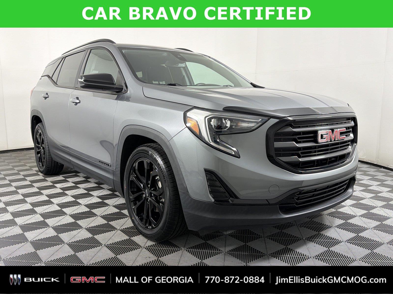 Gray (Satin Steel Metallic) 2020 GMC Terrain SUV / Crossover Front-Wheel Drive 9-Speed Automatic Overdrive