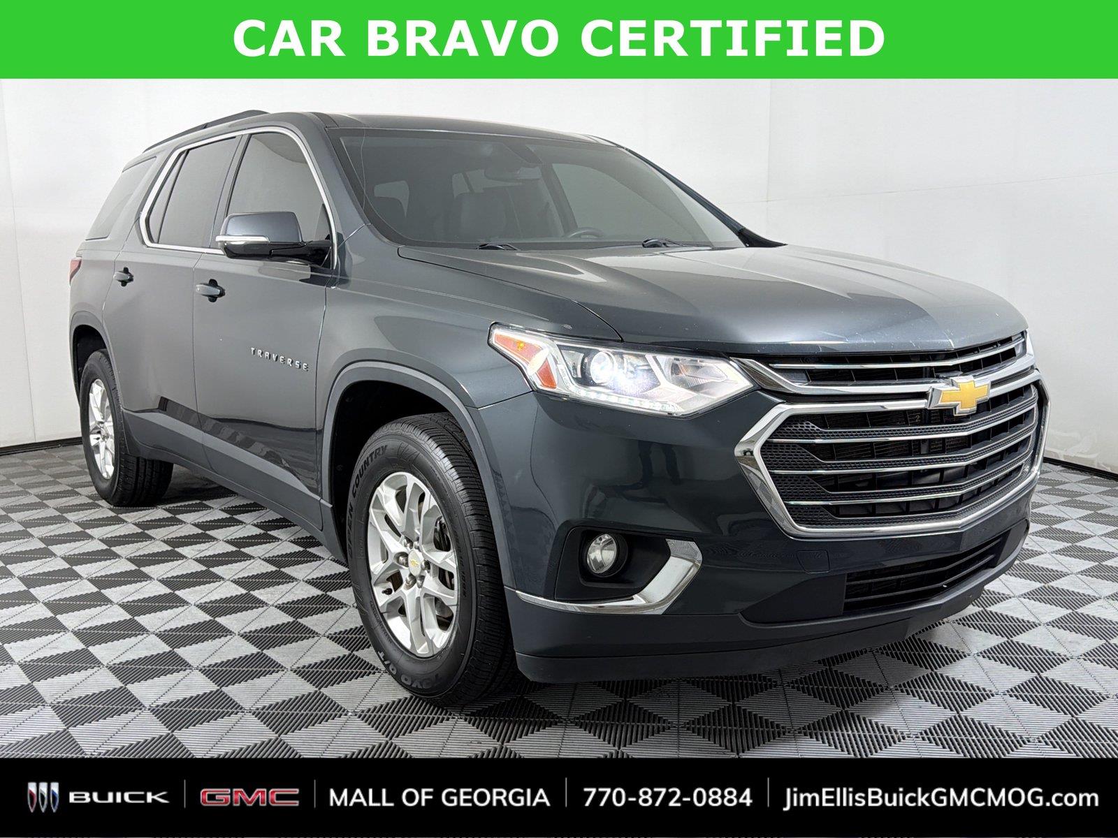 Silver Ice Metallic 2020 Chevrolet Traverse SUV / Crossover Front-Wheel Drive 9-Speed Automatic