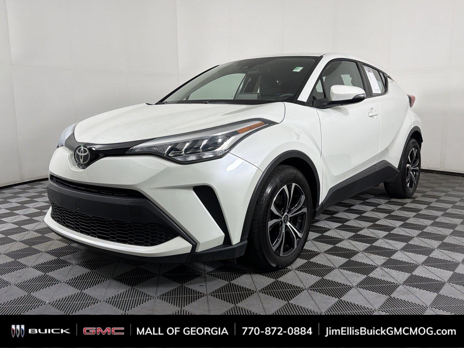 White (Blizzard Pearl) 2021 Toyota C-HR SUV / Crossover Front-Wheel Drive 7-Speed CVT