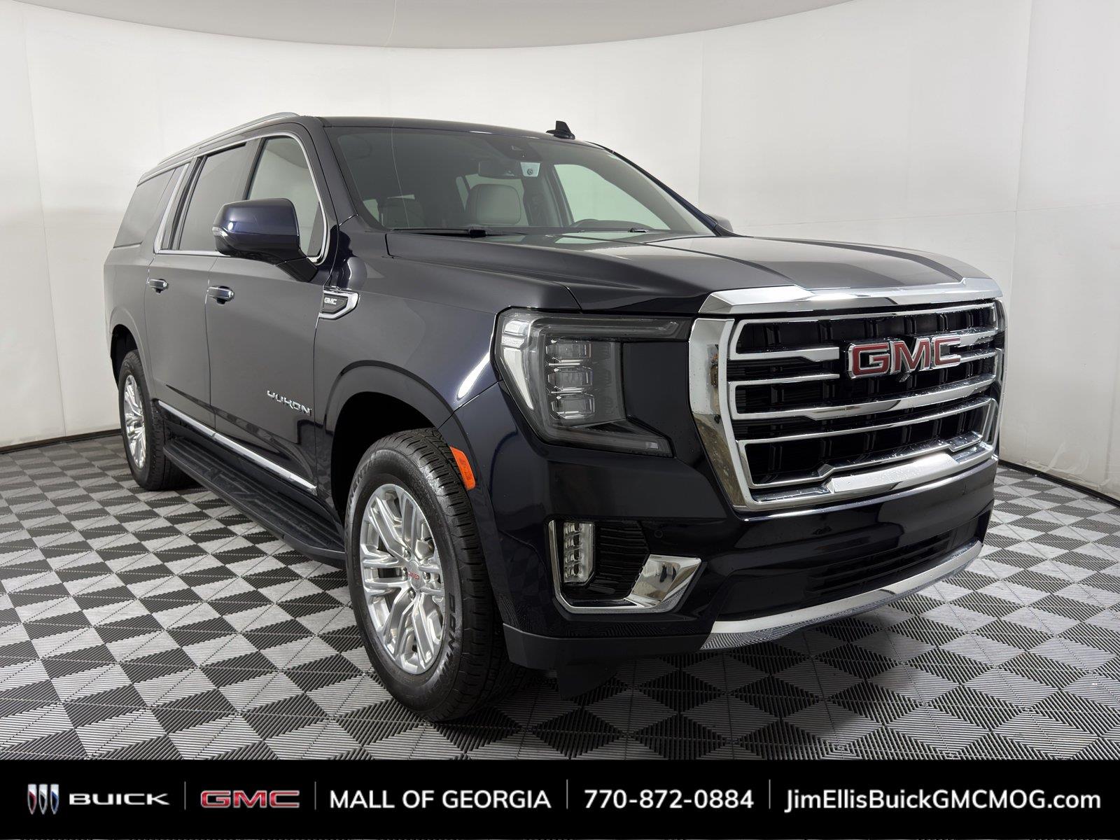 Midnight Blue Metallic 2023 GMC Yukon XL SUV / Crossover 4X2 Automatic
