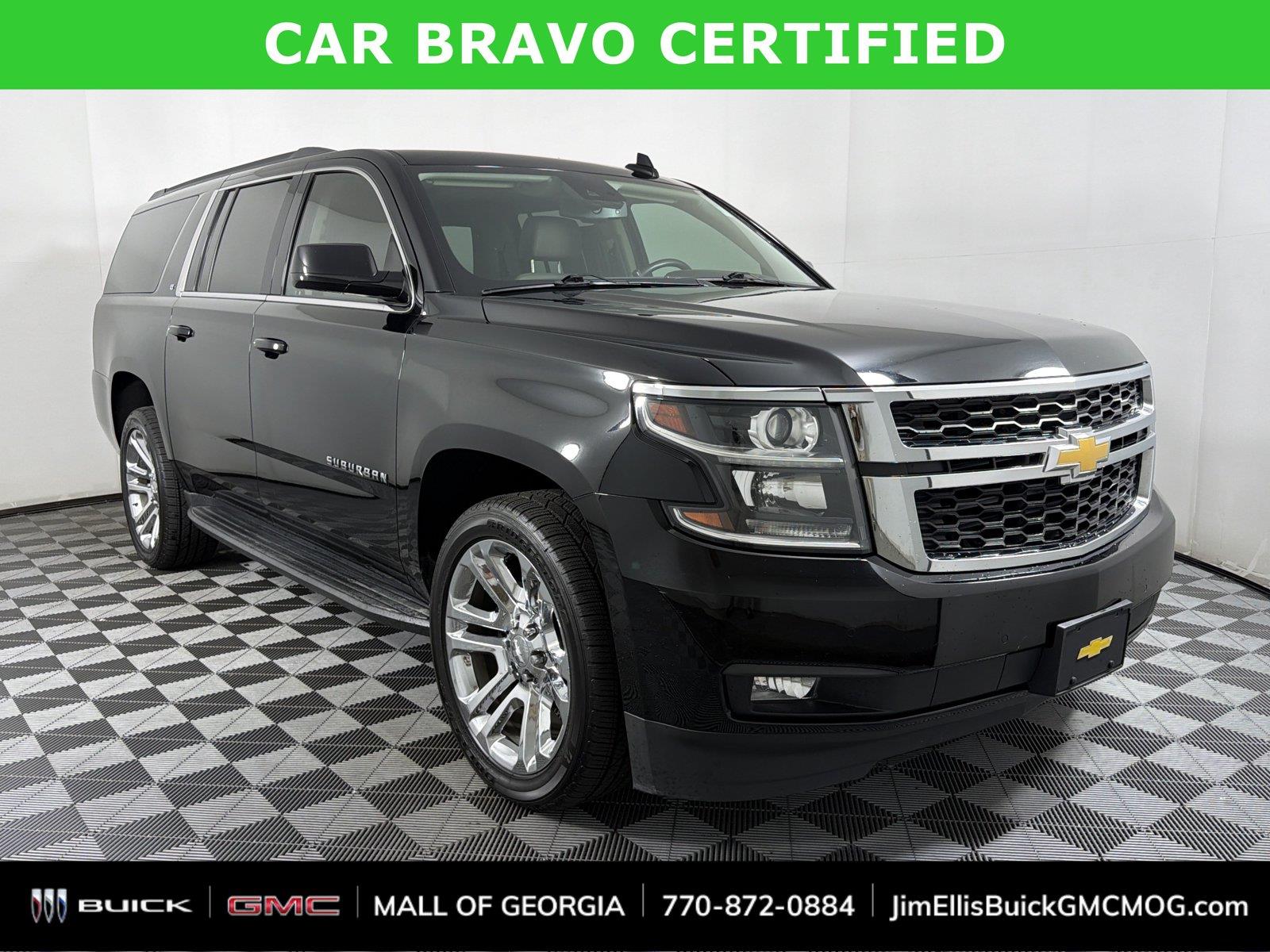 Black 2020 Chevrolet Suburban SUV / Crossover Four-Wheel Drive 6-Speed Automatic