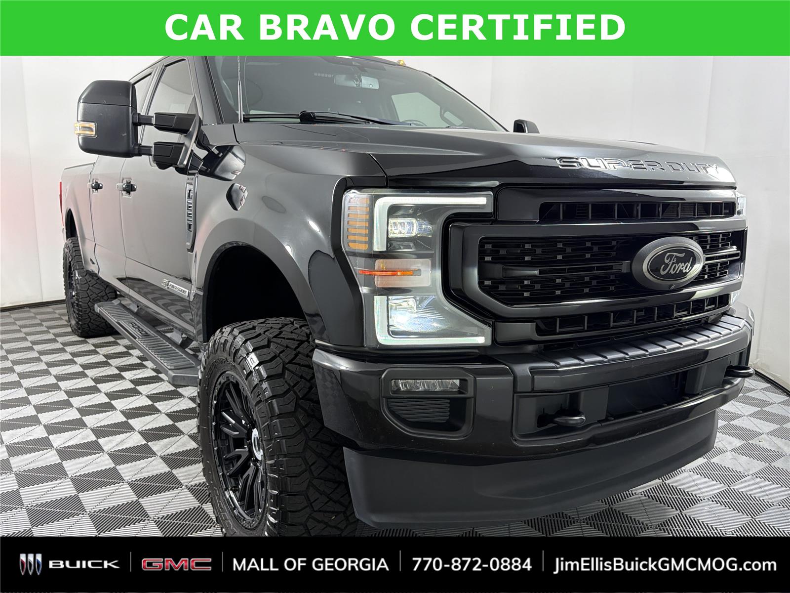 Agate Black 2022 Ford F-250 Super Duty Pickup Truck Four-Wheel Drive 6-Speed Automatic