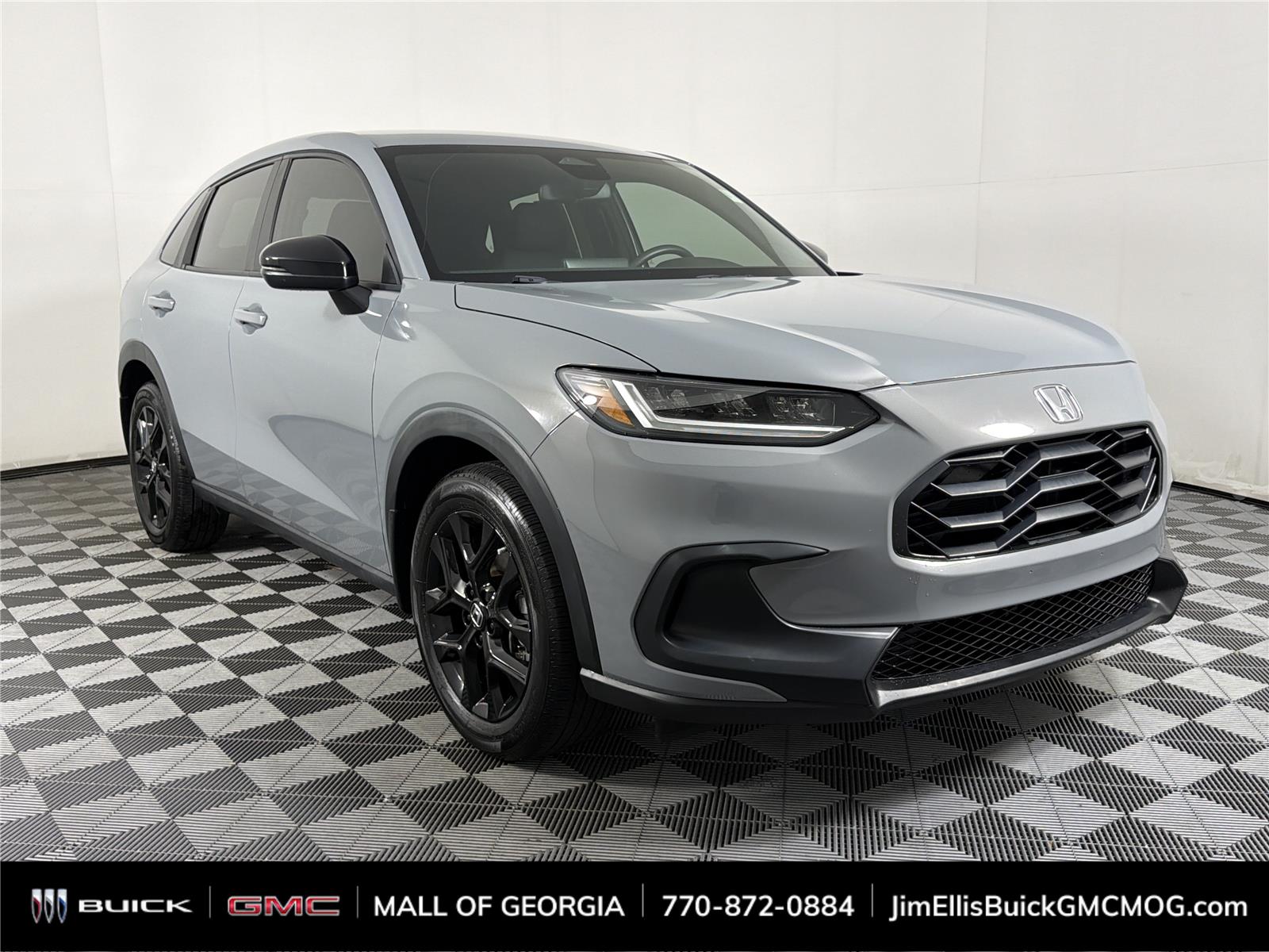Urban Gray Pearl 2024 Honda HR-V SUV / Crossover Front-Wheel Drive Continuously Variable Transmission