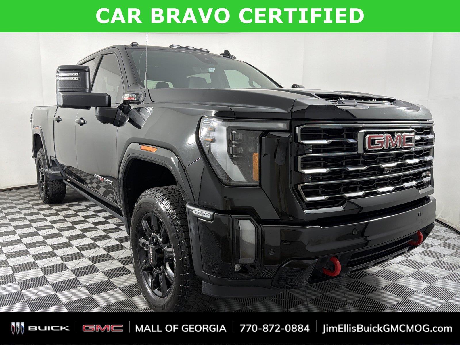 Onyx Black 2024 GMC Sierra 2500HD Pickup Truck Four-Wheel Drive Automatic