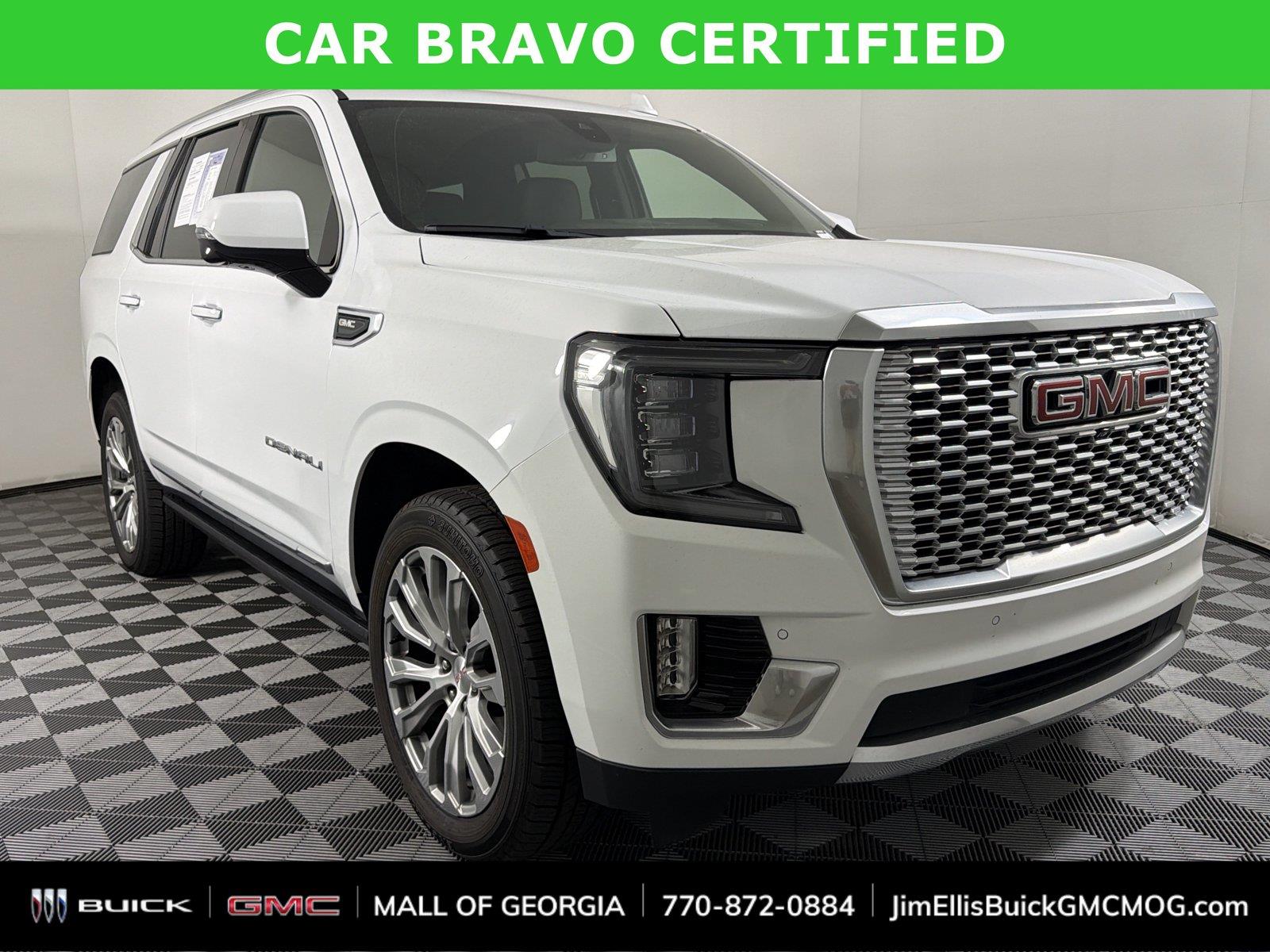 Summit White 2023 GMC Yukon SUV / Crossover Four-Wheel Drive Automatic