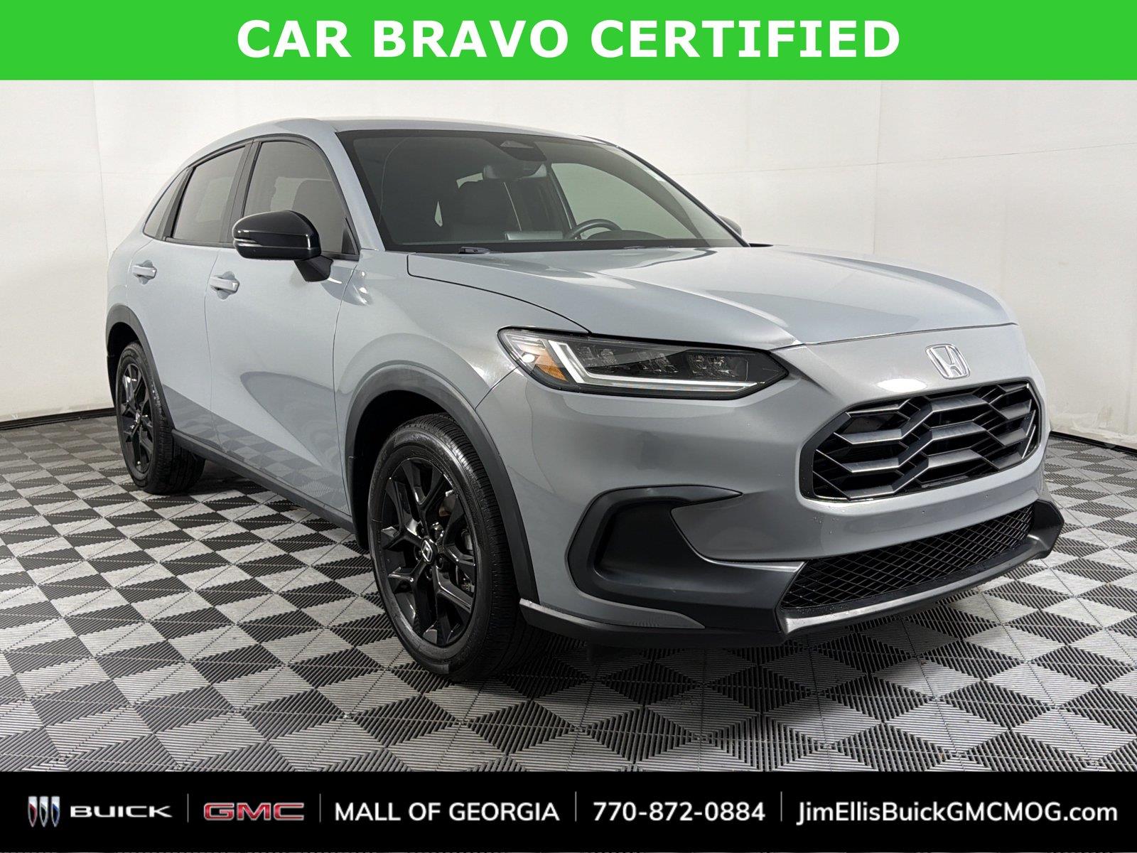 Urban Gray Pearl 2024 Honda HR-V SUV / Crossover Front-Wheel Drive Continuously Variable Transmission