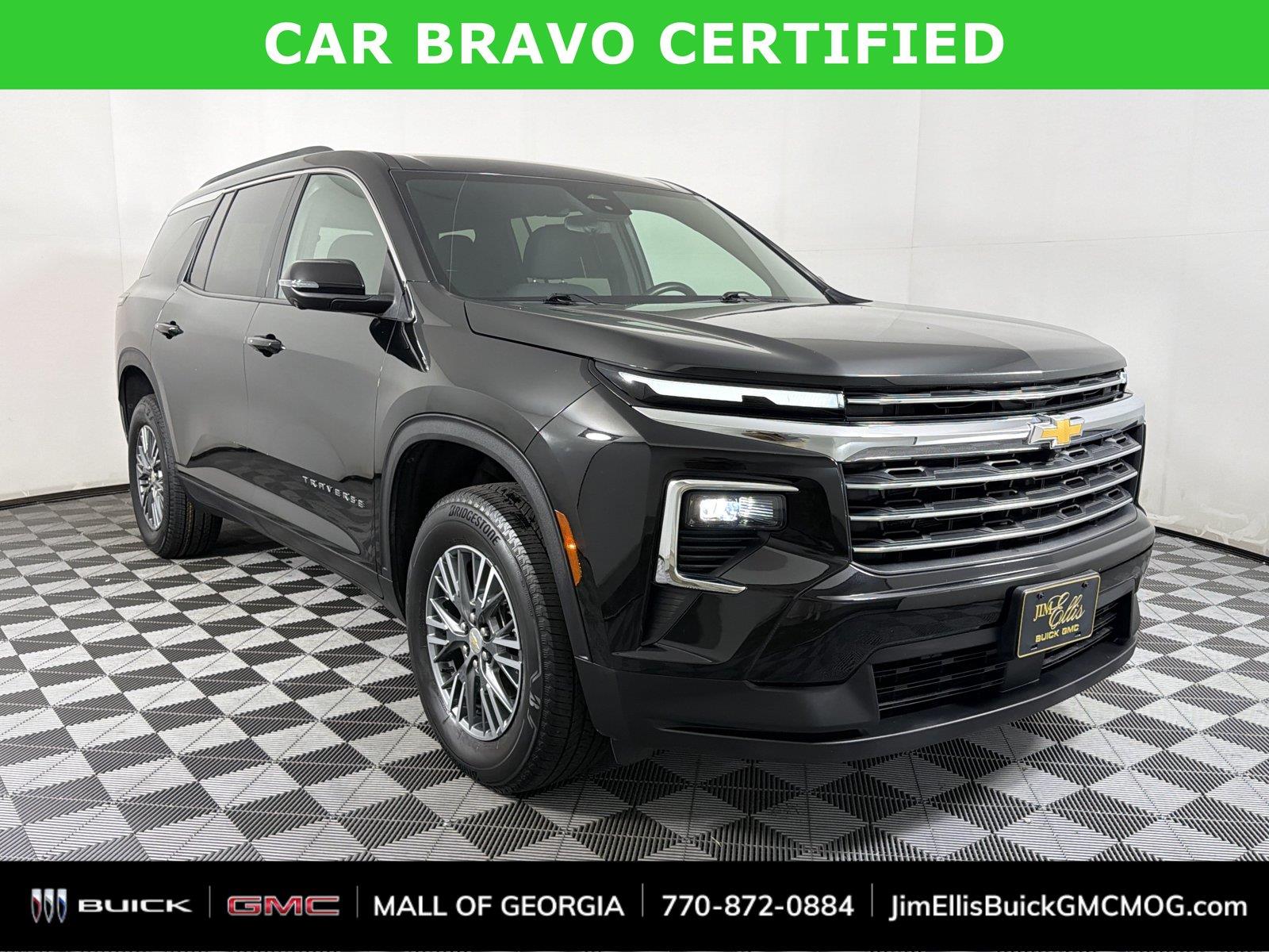 Mosaic Black Metallic 2024 Chevrolet Traverse SUV / Crossover Front-Wheel Drive 8-Speed Automatic
