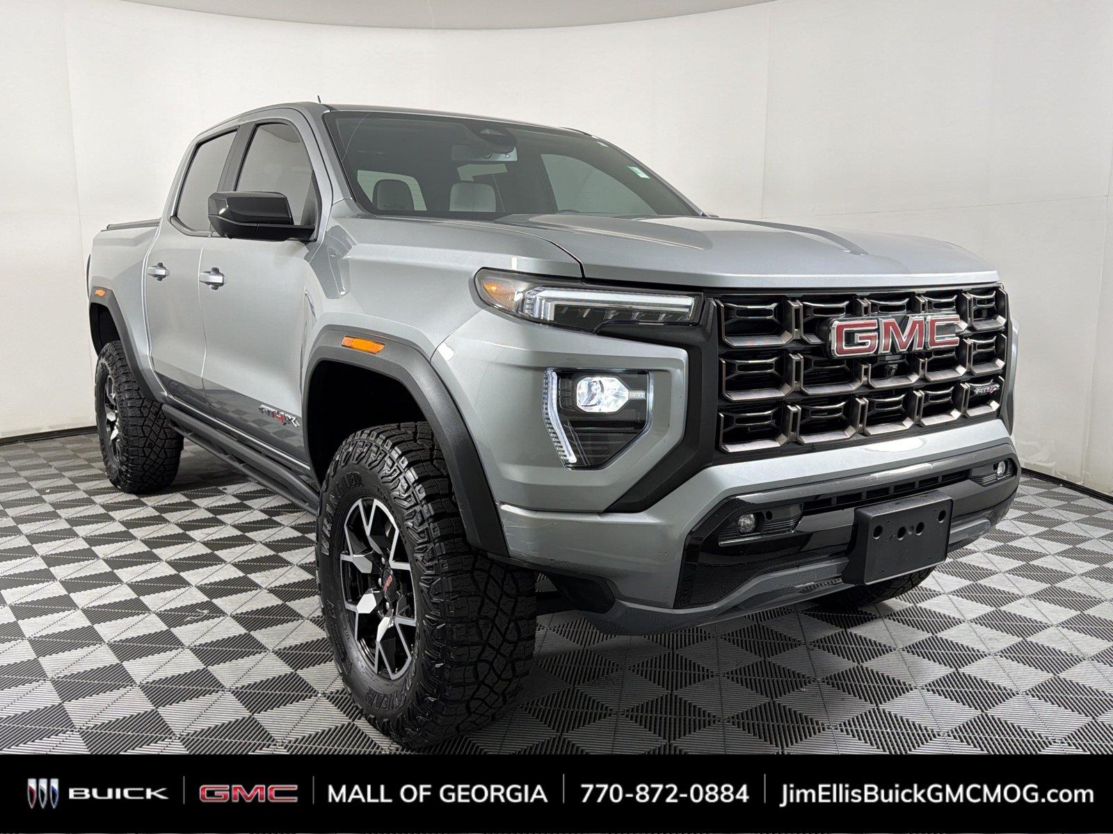 Sterling Metallic 2024 GMC Canyon Pickup Truck Four-Wheel Drive 8-Speed Automatic