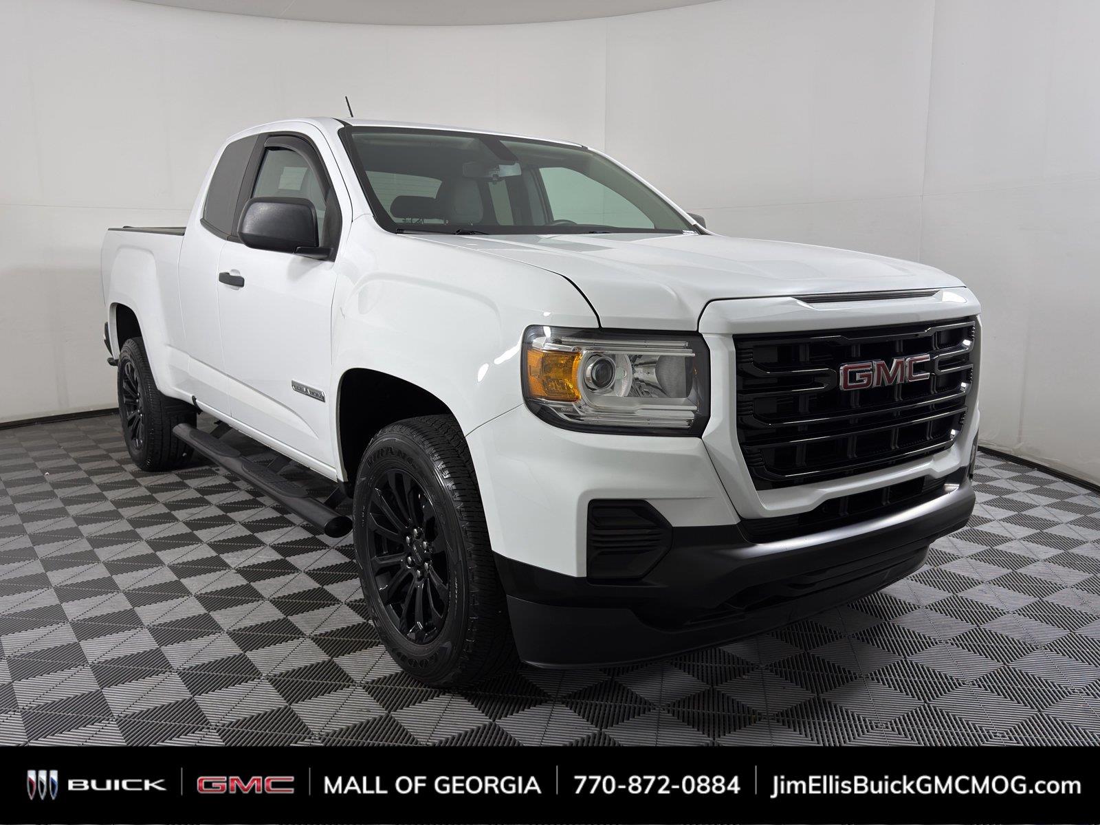 Summit White 2022 GMC Canyon Pickup Truck 4X2 6-Speed Automatic