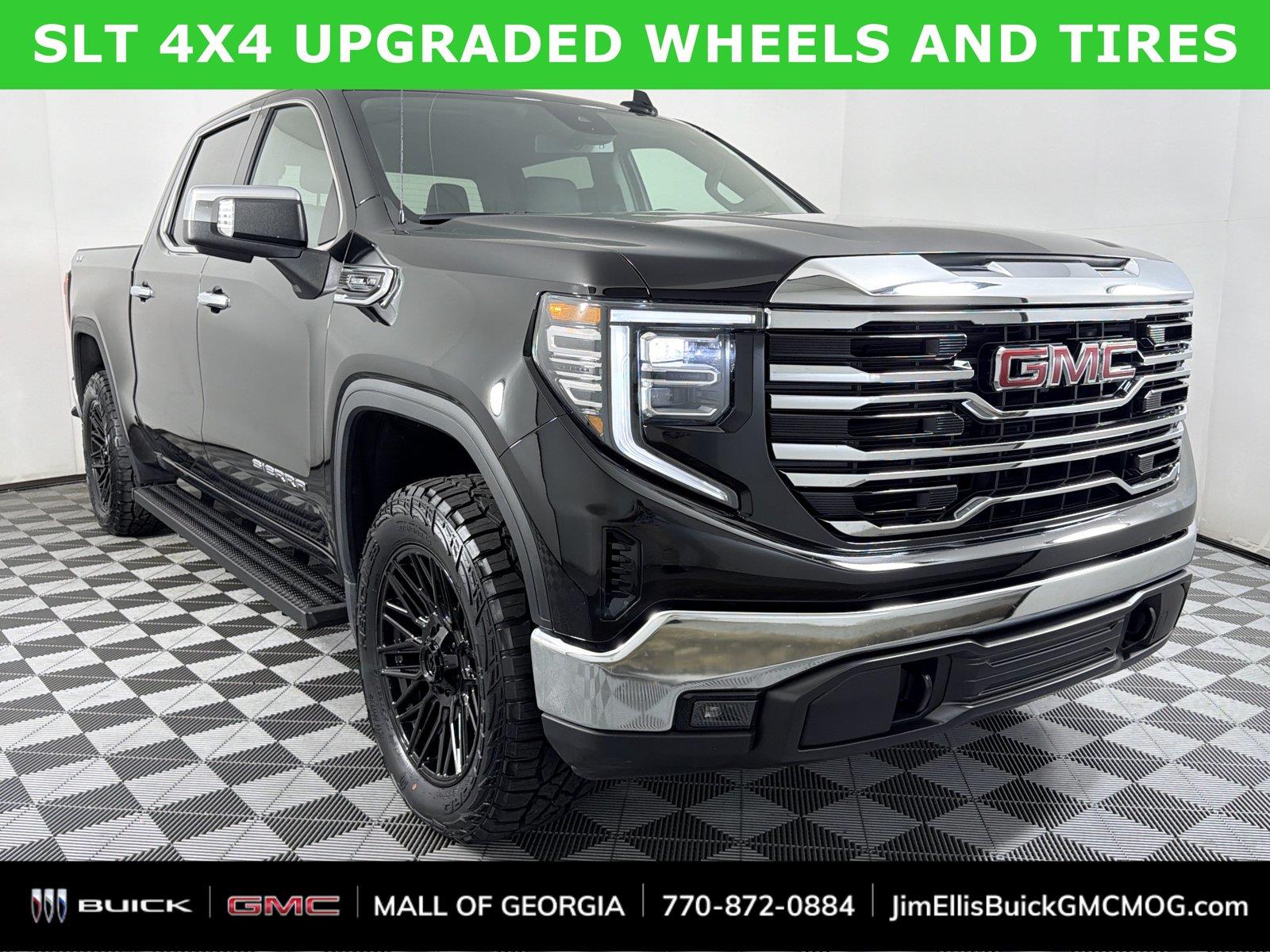 Onyx Black 2026 GMC Sierra 1500 Pickup Truck Four-Wheel Drive Automatic