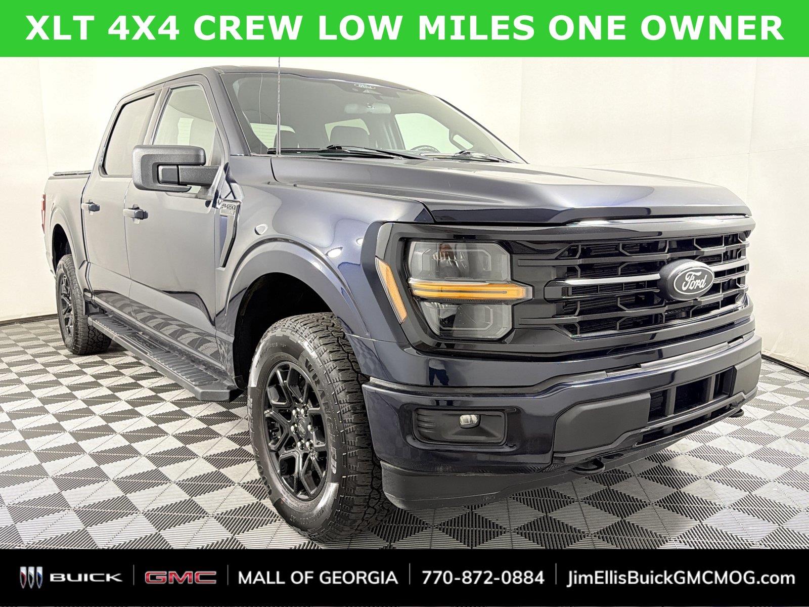 Antimatter Blue 2025 Ford F-150 Pickup Truck Four-Wheel Drive Automatic