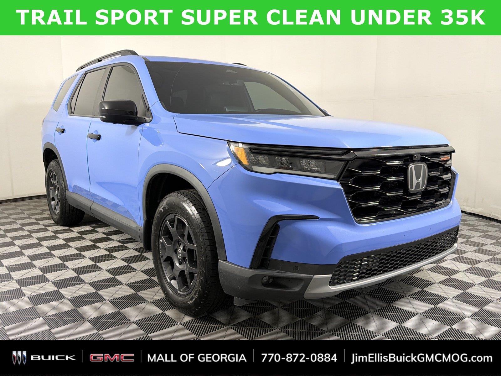 Diffused Sky Blue Pearl 2023 Honda Pilot SUV / Crossover All-Wheel Drive Automatic
