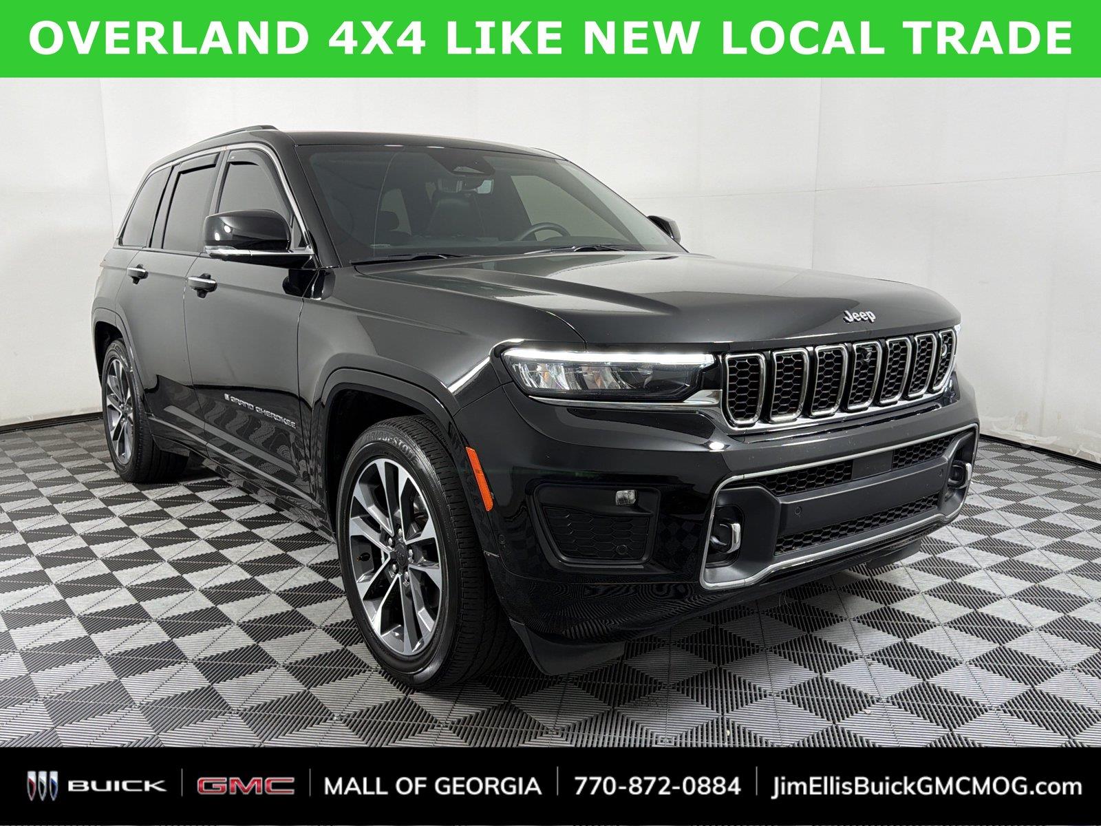 Diamond Black Crystal Pearlcoat 2023 Jeep Grand Cherokee SUV / Crossover Four-Wheel Drive 8-Speed Automatic