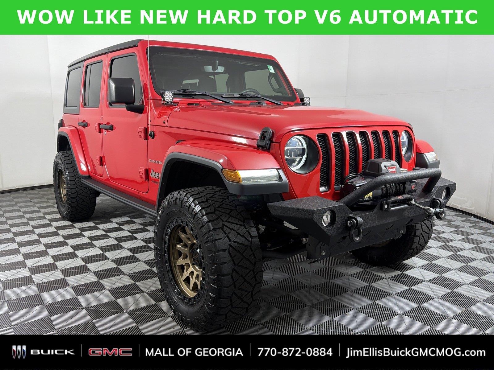 Firecracker Red Clearcoat 2018 Jeep Wrangler SUV / Crossover Four-Wheel Drive 8-Speed Automatic