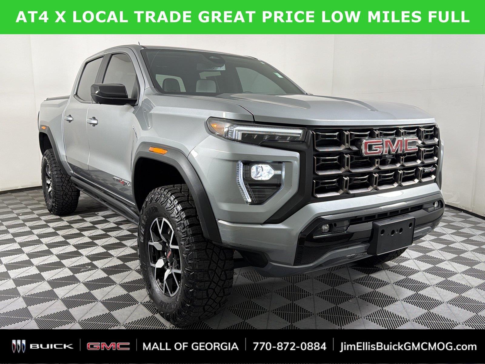 Sterling Metallic 2024 GMC Canyon Pickup Truck Four-Wheel Drive 8-Speed Automatic