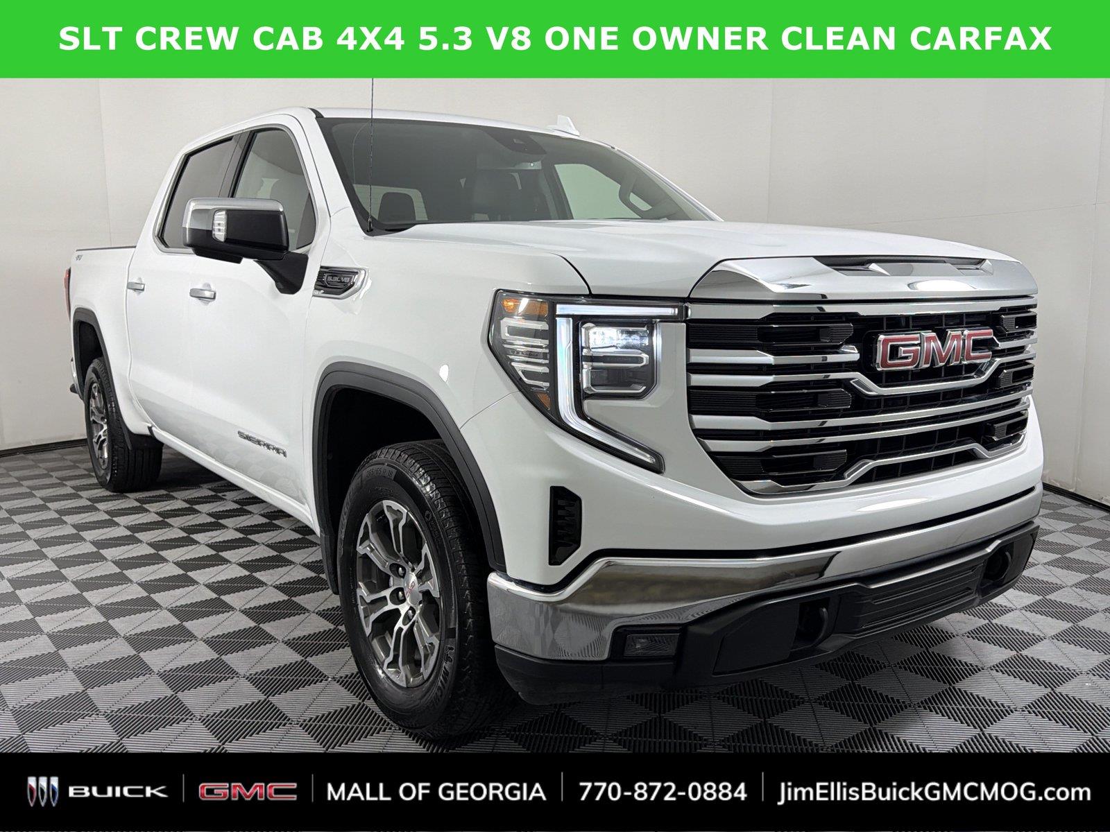 Summit White 2026 GMC Sierra 1500 Pickup Truck Four-Wheel Drive Automatic