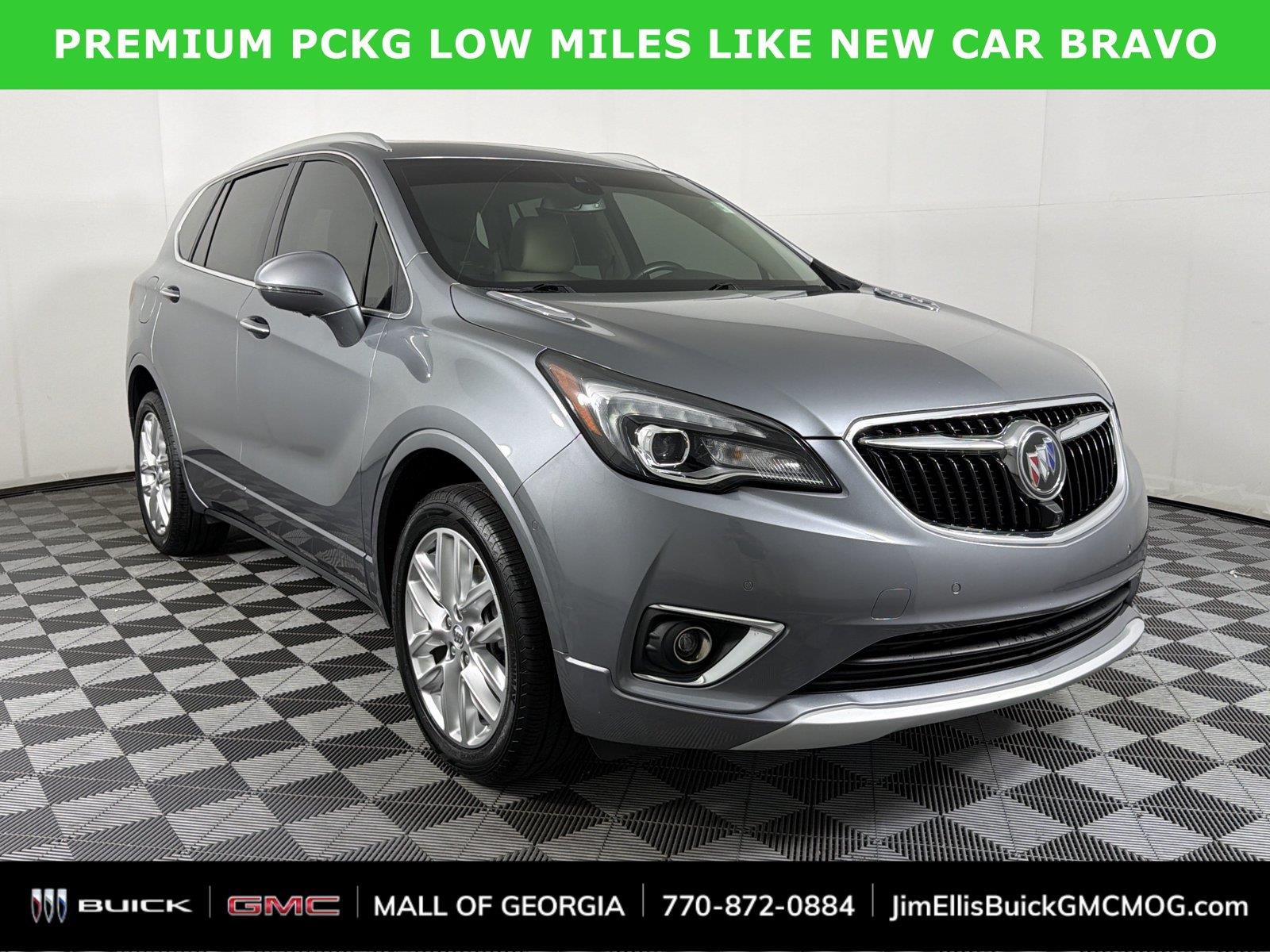 Gray (Satin Steel Metallic) 2020 Buick Envision SUV / Crossover All-Wheel Drive 9-Speed Automatic