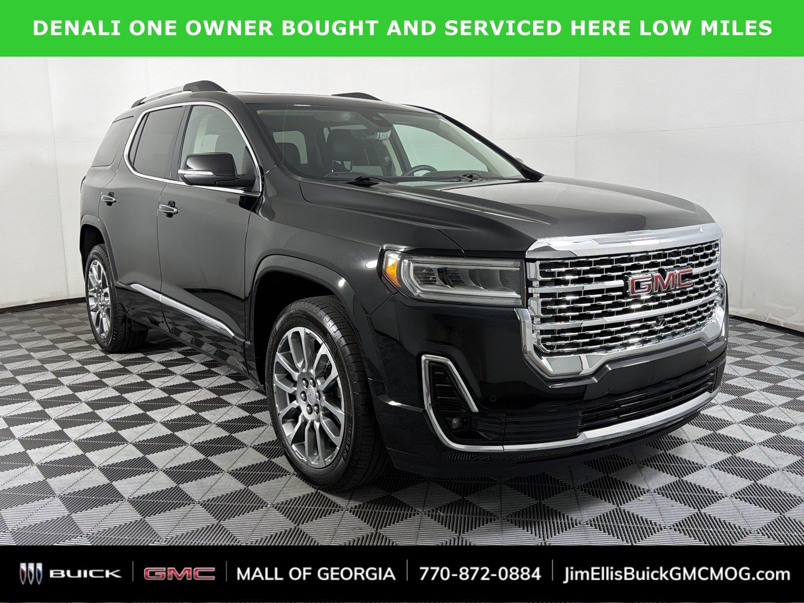 Black (Ebony Twilight Metallic) 2023 GMC Acadia SUV / Crossover Front-Wheel Drive 9-Speed Automatic