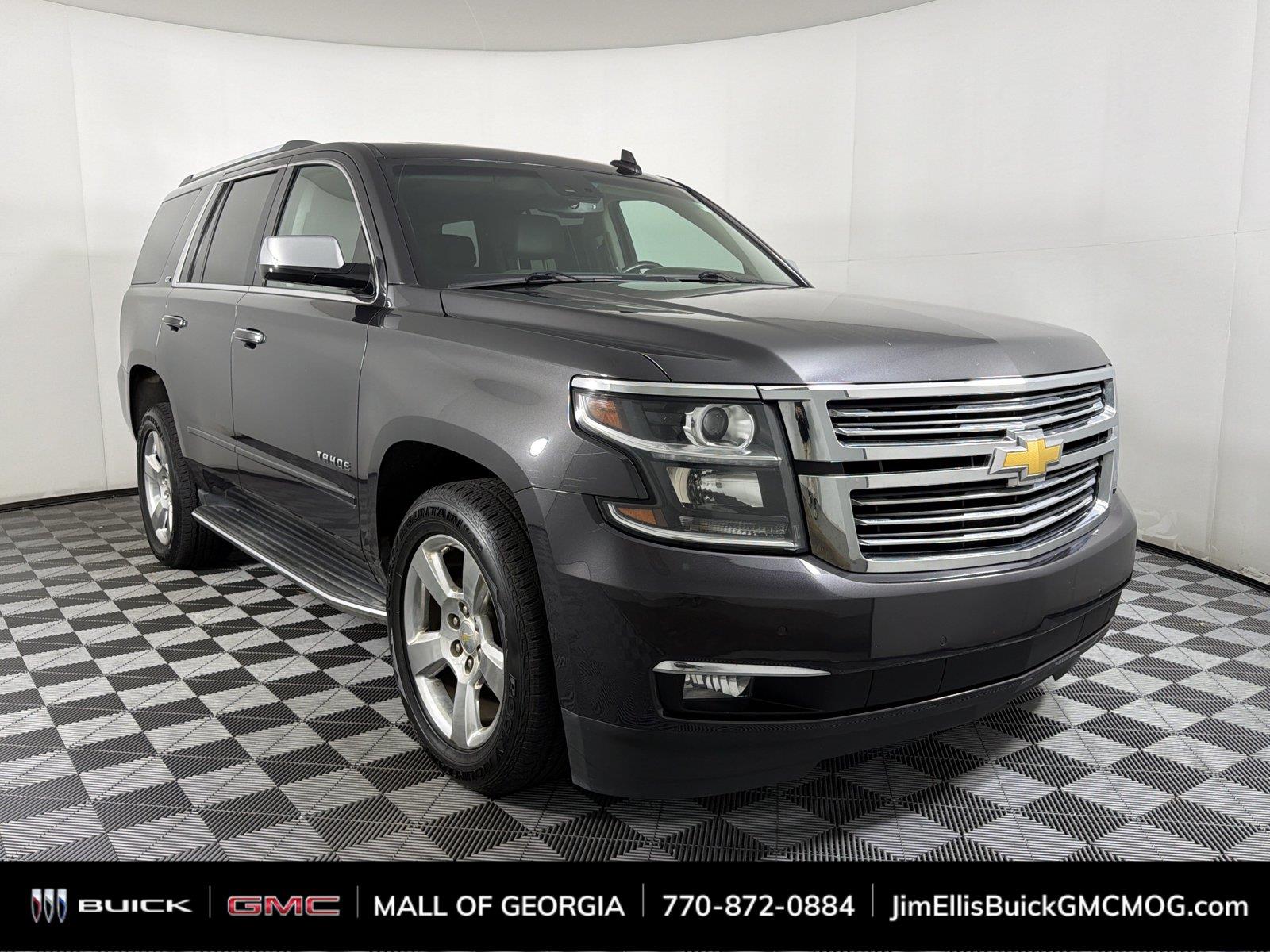 Gray (Slate Grey Metallic) 2015 Chevrolet Tahoe SUV / Crossover 4X2 6-Speed Automatic