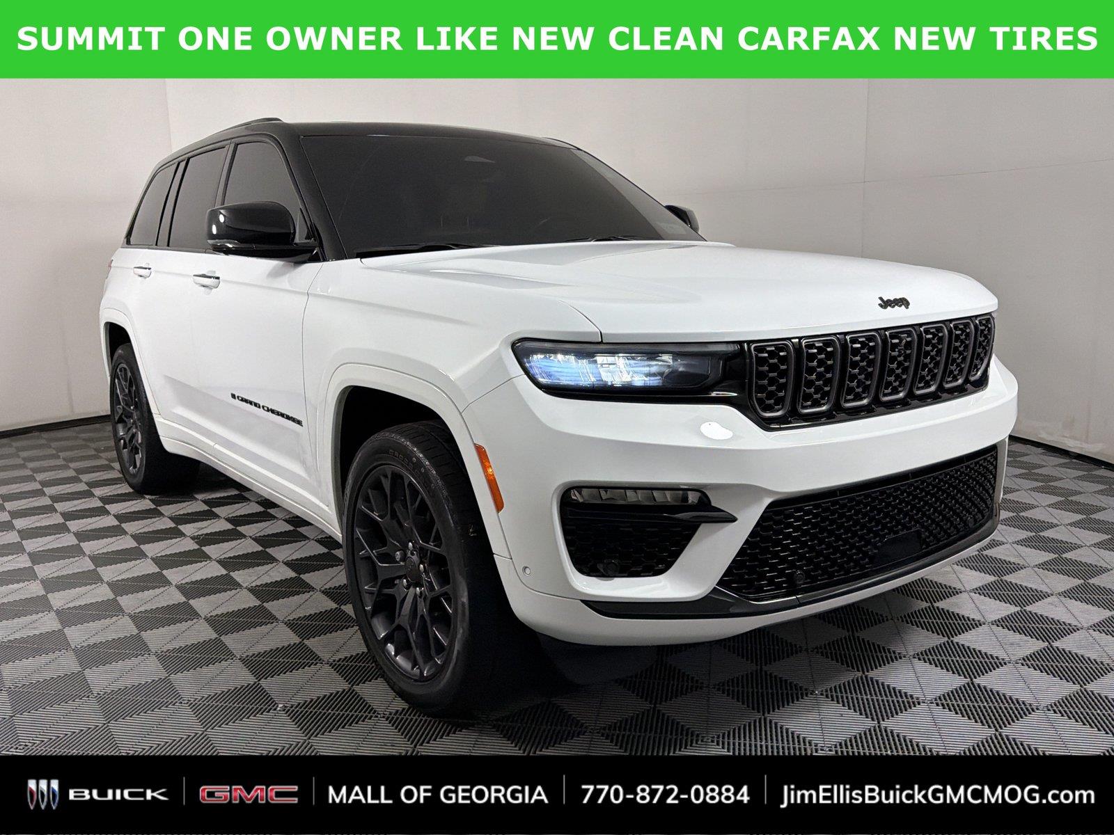 Bright White Clearcoat 2024 Jeep Grand Cherokee SUV / Crossover Four-Wheel Drive 8-Speed Automatic