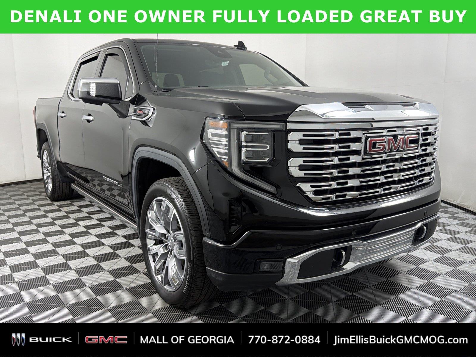 Onyx Black 2024 GMC Sierra 1500 Pickup Truck Four-Wheel Drive Automatic